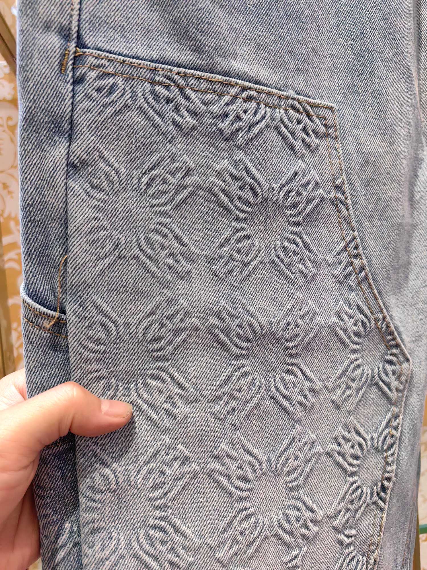 AMIRI P400 顶级版本 牛仔裤 - 高品質・広いフィット