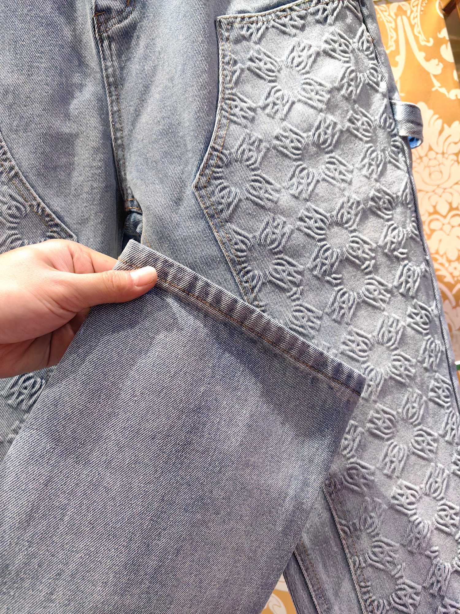 AMIRI P400 顶级版本 牛仔裤 - 高品質・広いフィット