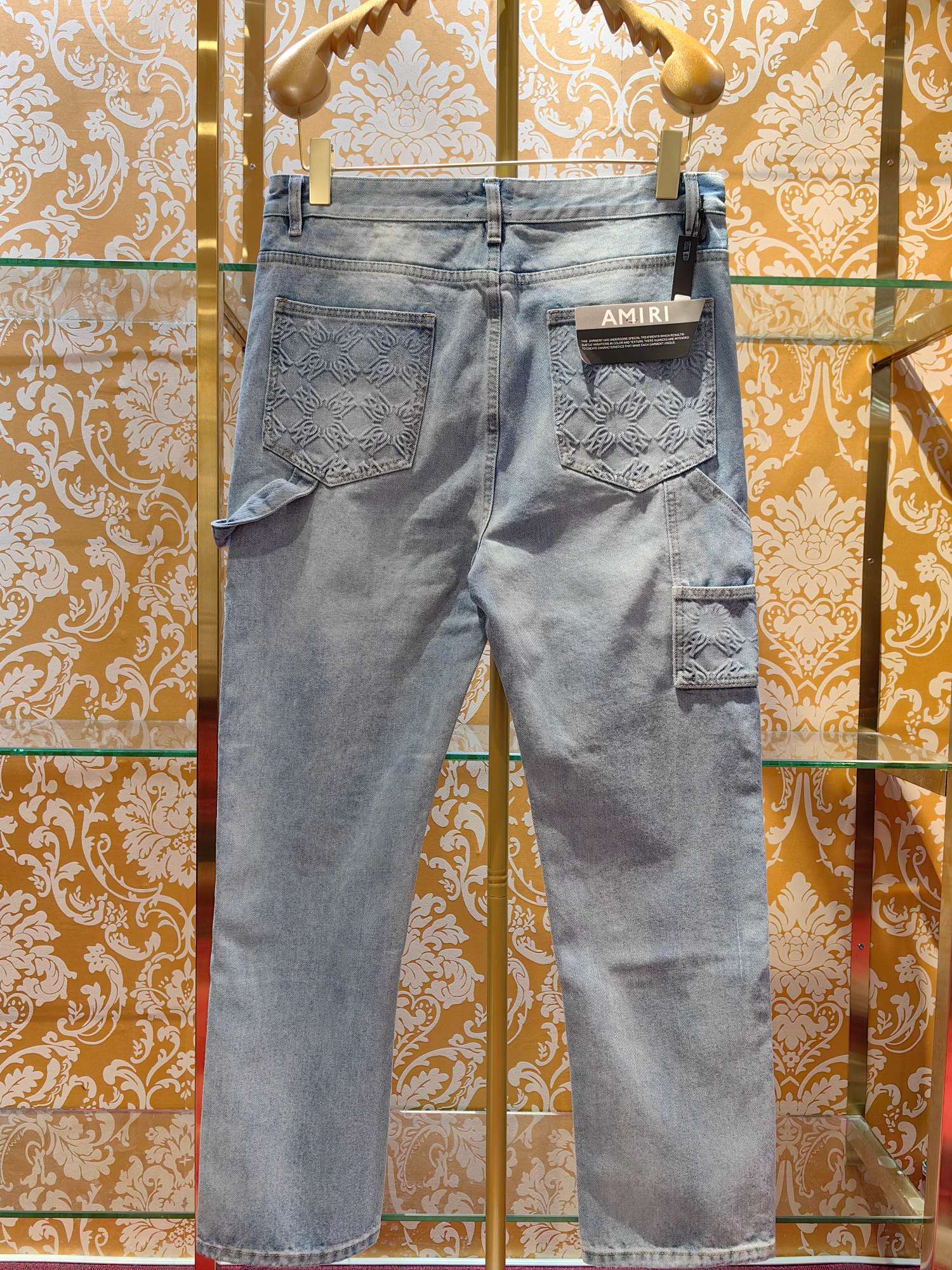 AMIRI P400 顶级版本 牛仔裤 - 高品質・広いフィット