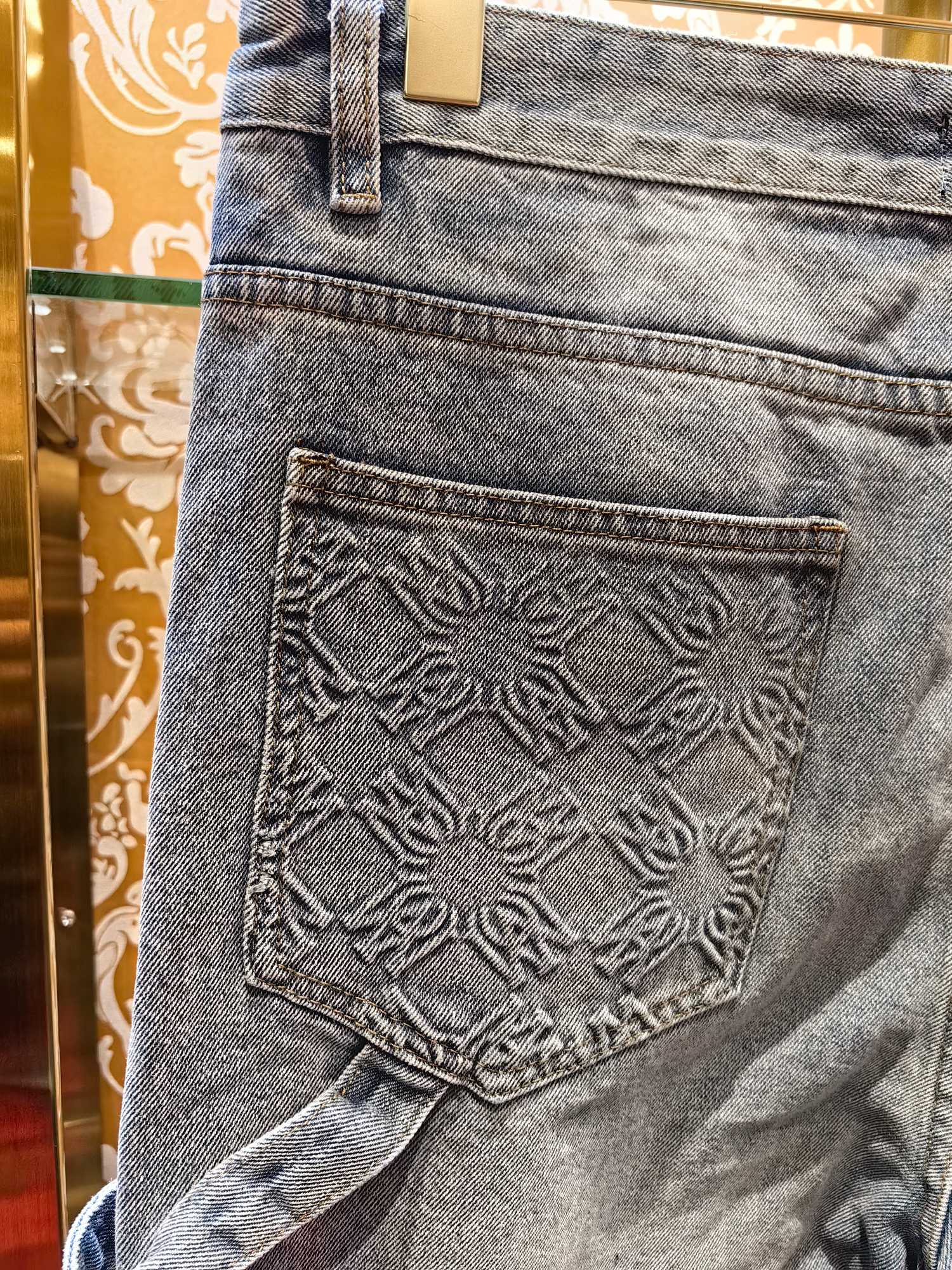 AMIRI P400 顶级版本 牛仔裤 - 高品質・広いフィット