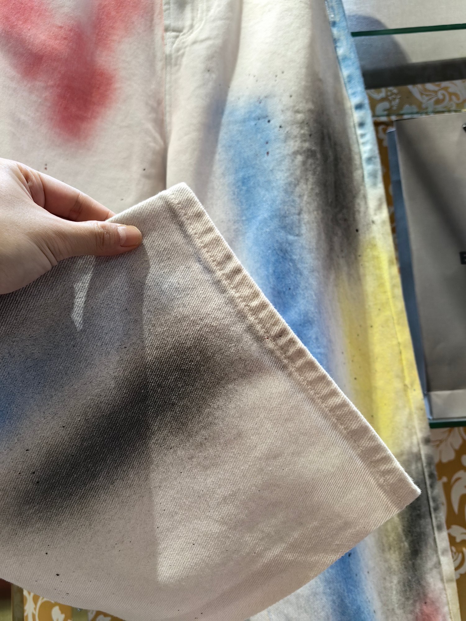 Balenciaga P400 牛仔水仔裤 - 高端工艺と独特な質感