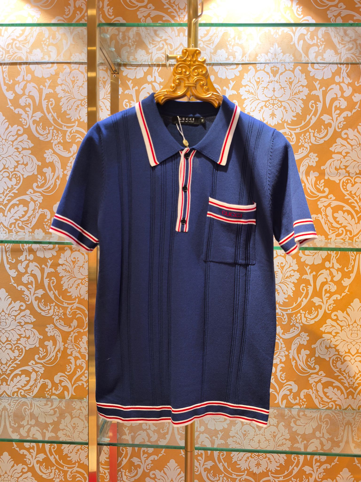 NO:786738,Counter synchronization Gucci 2026/ss new sweater gucci letter embroidery on the chest The fabric is perfectly made with 14 needles of imported machines. The counter restores the spirit of the upper body one to one. Comfortable and breathable. Slim fit. Color blue. Size S M L XL, Gucci-clothing, gucci, gucci,19860909专柜同步 Gucci 2026/ss新款针织衫 gucci胸前字母刺绣 面料采用进口机器14针完美制作 专柜一比一还原 上身精神 舒适透气 修身版型 颜色 蓝色 码数 S M L XL,古驰-服装,gucci,gucci,,Women's clothing