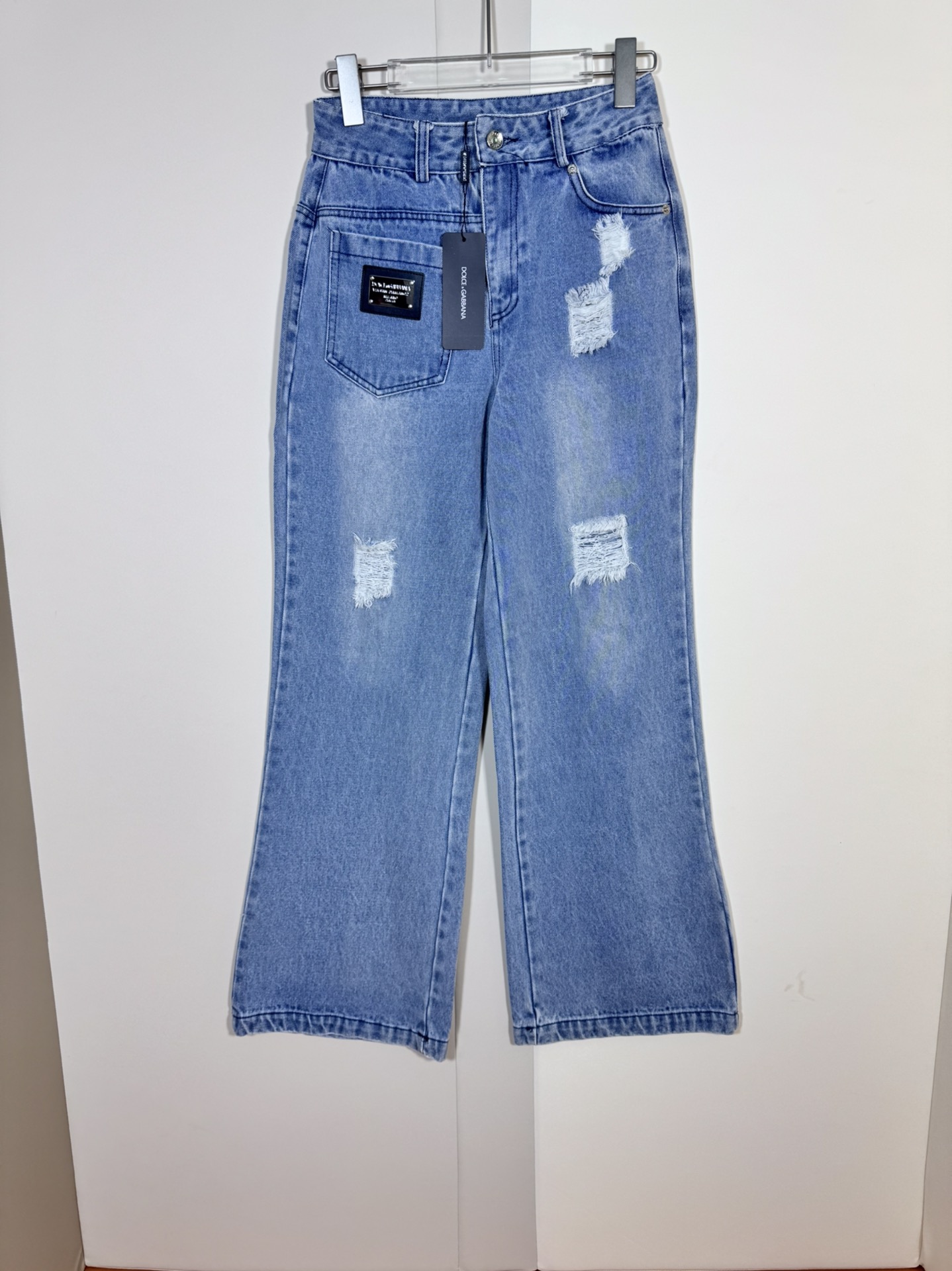 High-end Quality Women’s Clothes with Fall/Winter Cowboy Design and Eco-friendly Water-washing Process. - 图片 1