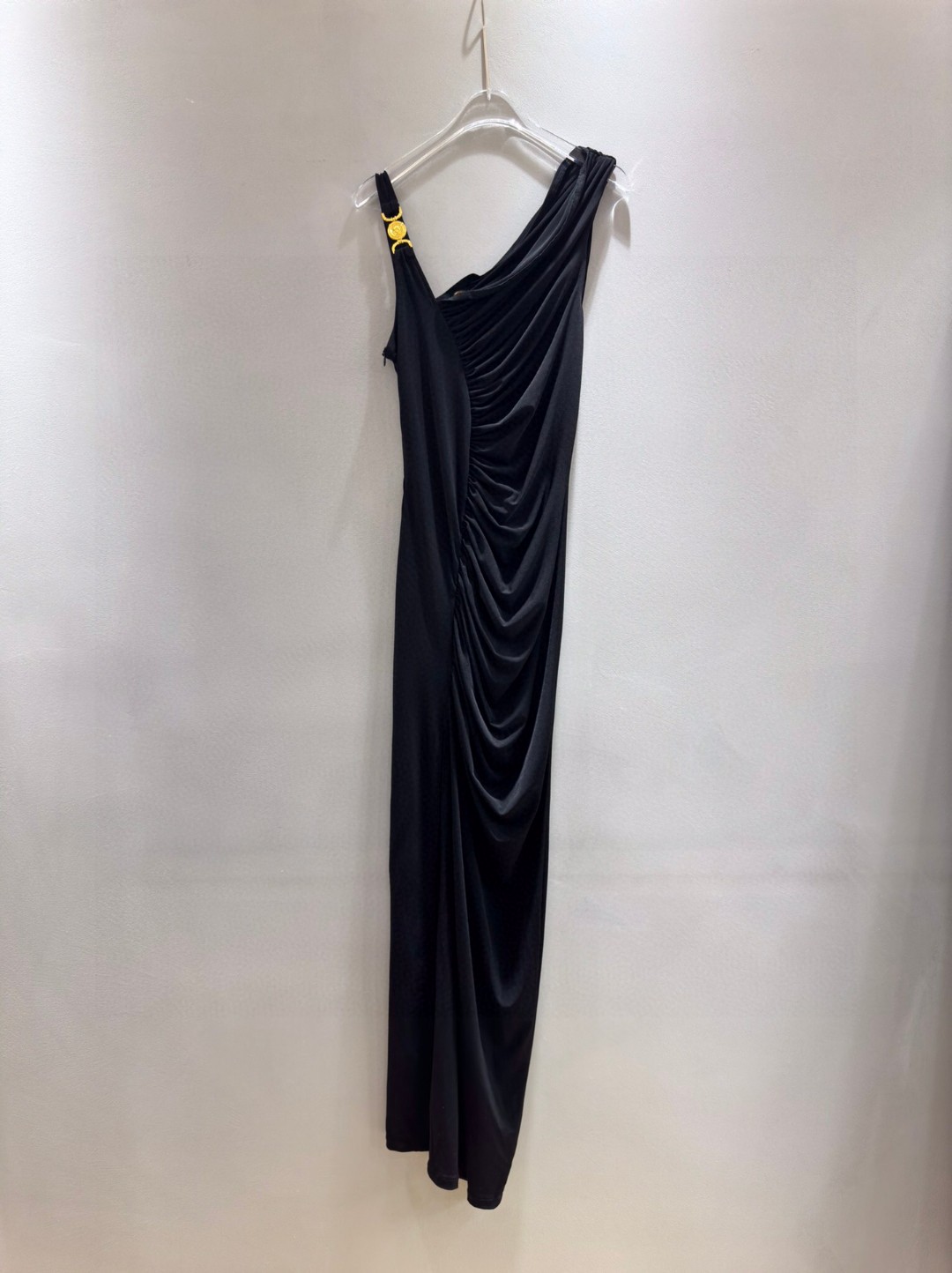NO:925142,VERSA* women's popular series!  !  Draped asymmetrical drape dress large stretch mesh slim fit waist long dress SMLXL,,versace,skirts,19860909VERSA*女士 爆款系列！！垂褶不对称垂坠礼服连衣裙大弹力网纱修身显瘦收腰长款连衣裙SMLXL,,versace,skirts,,Women's clothing