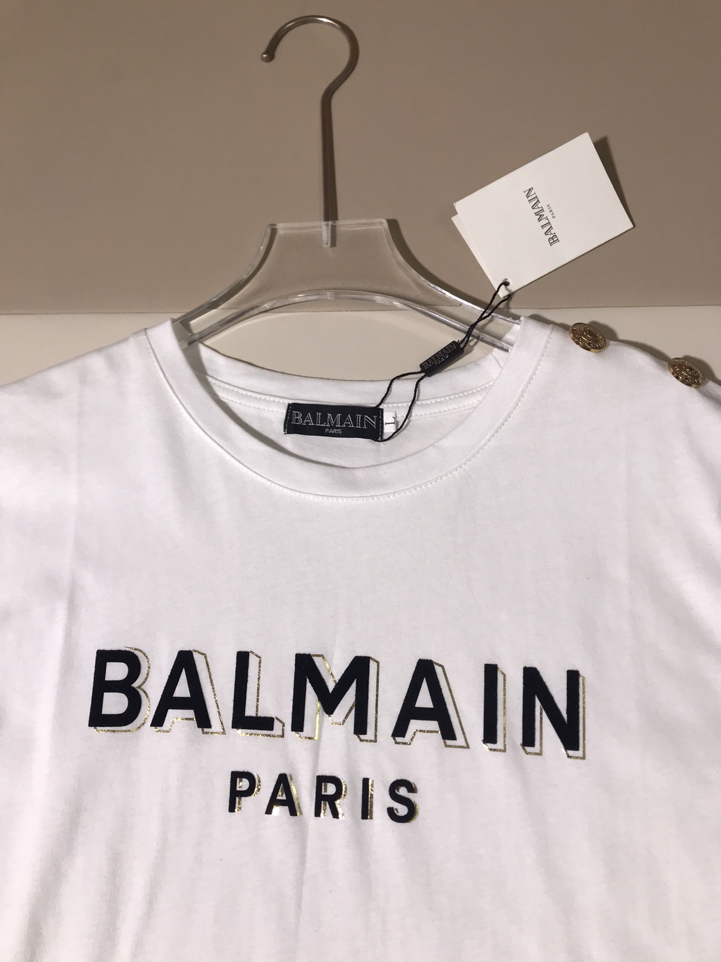 High Quality Women’s Clothes: New BALMAIN Collection with Gold Letter Logo Prints - 图片 4