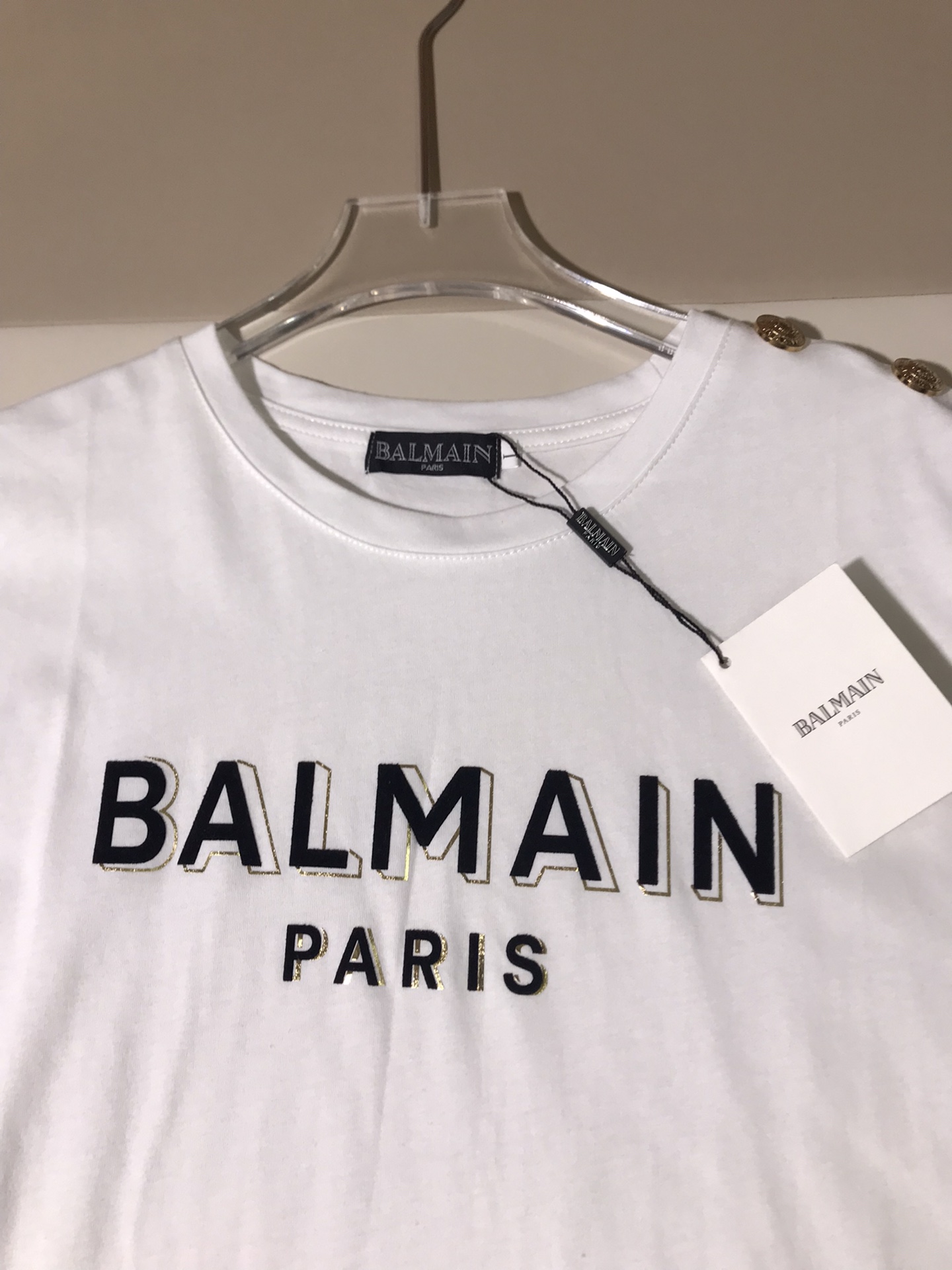 High Quality Women’s Clothes: New BALMAIN Collection with Gold Letter Logo Prints - 图片 8
