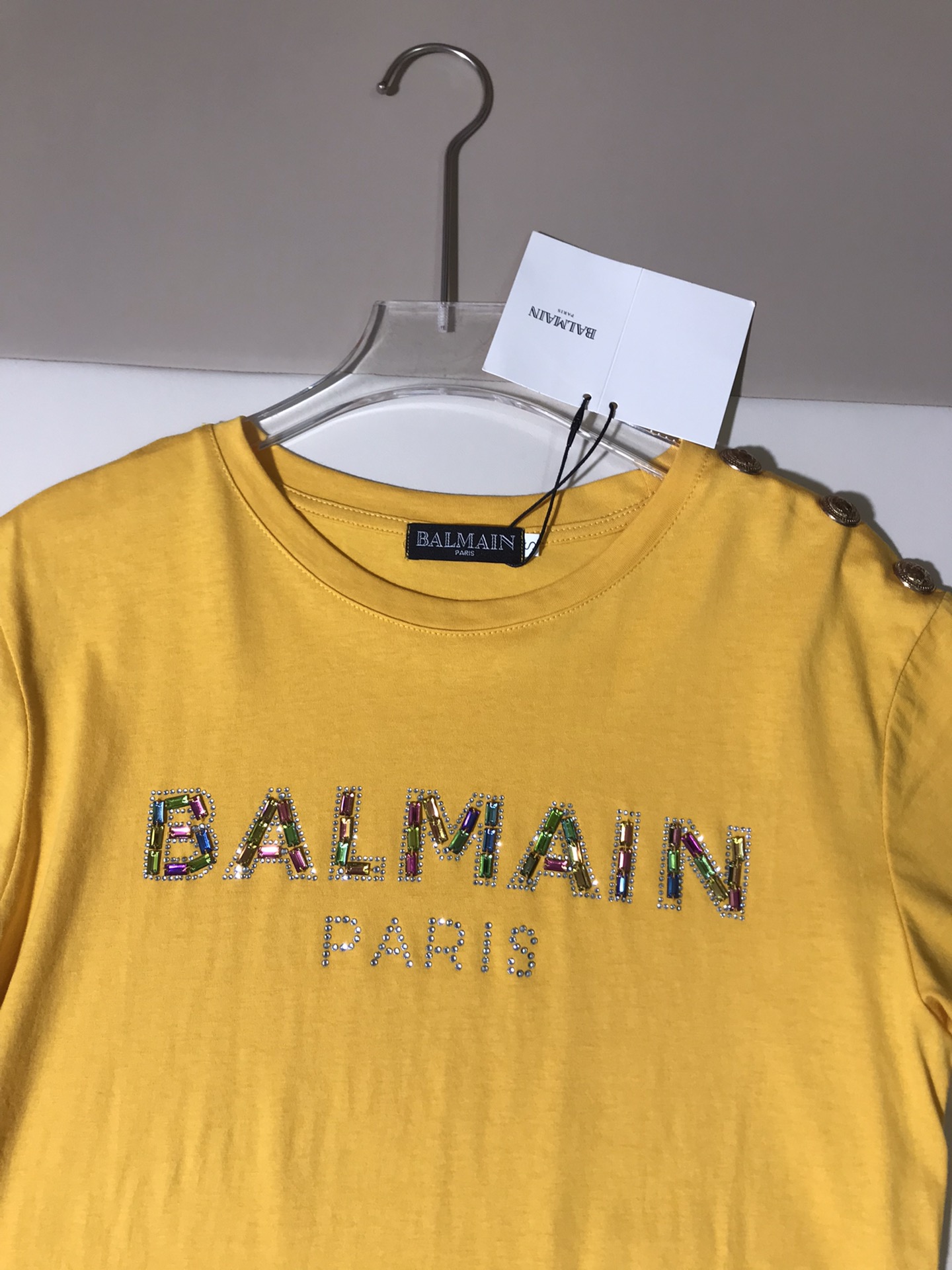 High-end Women’s Clothes: BALMAIN New Products with Color Drilling Logo Buttons - 图片 6