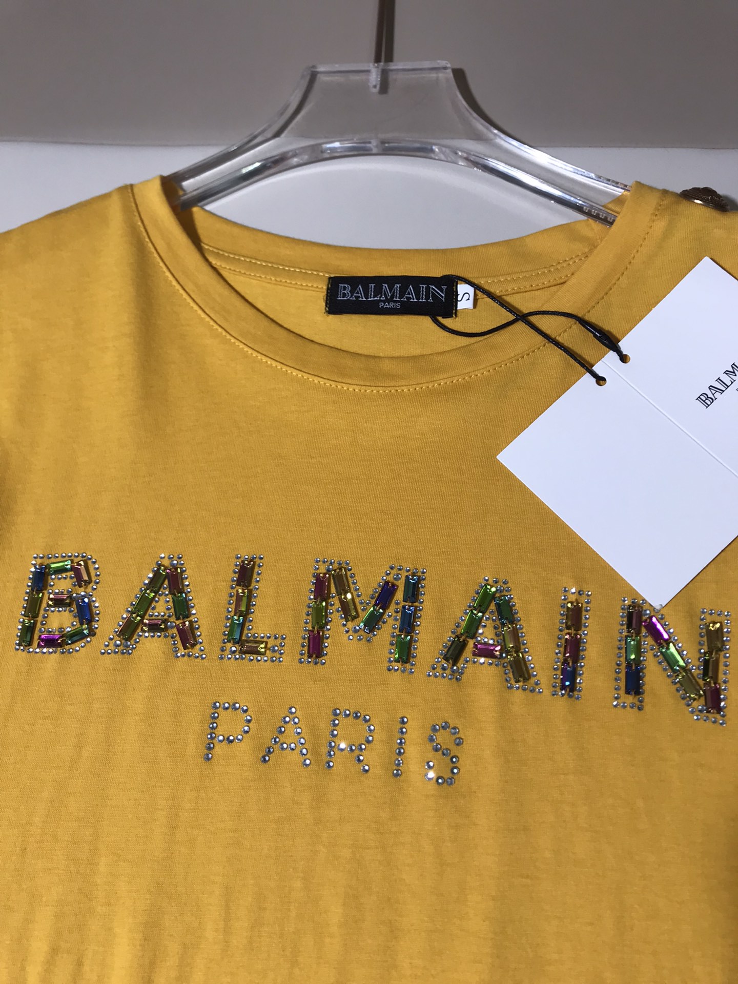 High-end Women’s Clothes: BALMAIN New Products with Color Drilling Logo Buttons - 图片 7