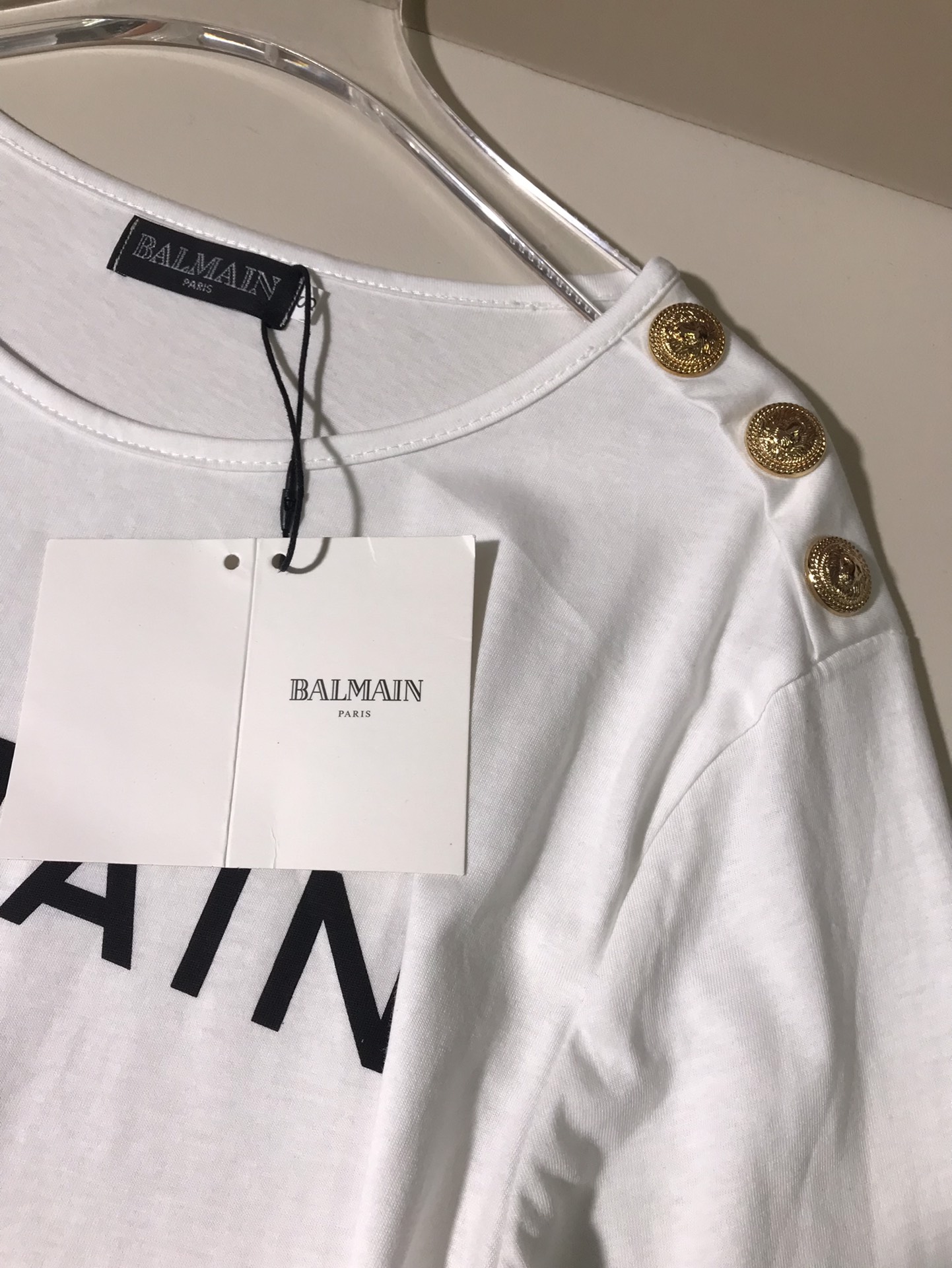 “Balmain Women’s Suit: High-End Quality with American Dollar Logo Stamp” - 图片 8