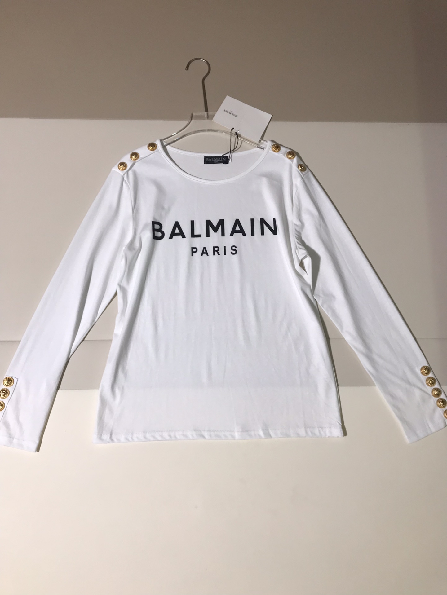 “Balmain Women’s Suit: High-End Quality with American Dollar Logo Stamp” - 图片 1