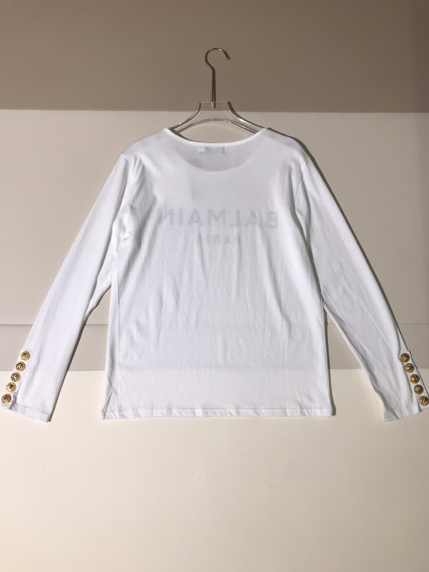 “Balmain Women’s Suit: High-End Quality with American Dollar Logo Stamp” - 图片 2