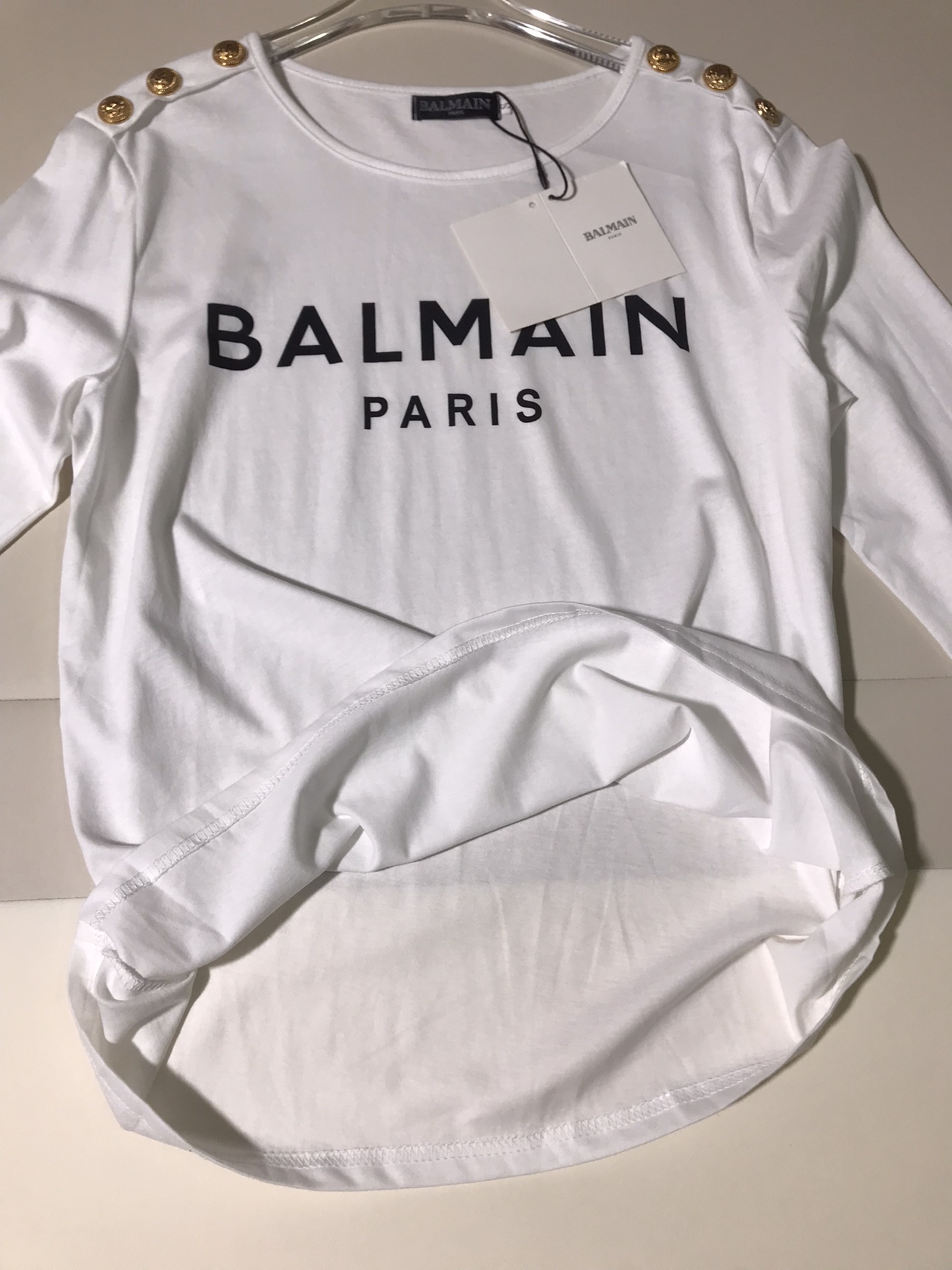 “Balmain Women’s Suit: High-End Quality with American Dollar Logo Stamp” - 图片 9