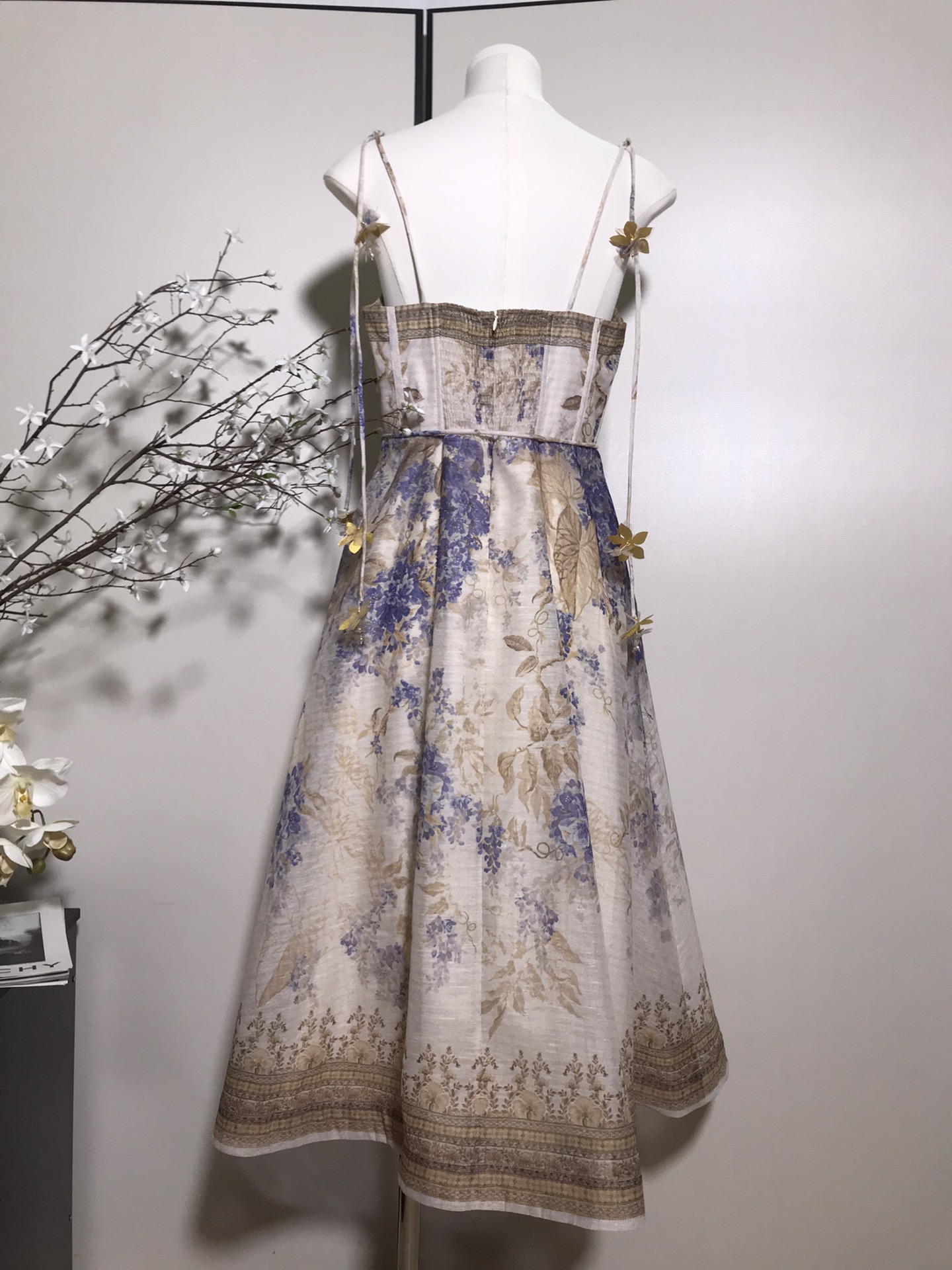 Zimmermann Austro-Australian Women’s Vacation Purple Gold Dress Collection: High Quality Fashion Items - 图片 2