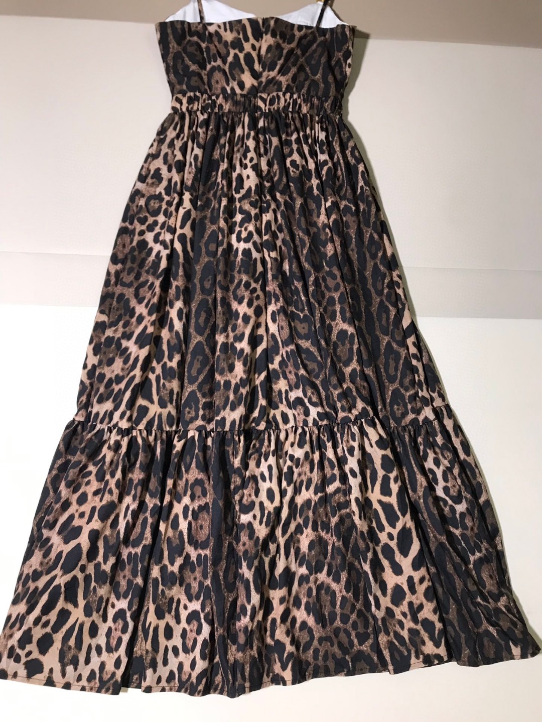 High-End Versace/Vanthruxol Women’s Dress: Classic Leopard Corset with Metal Details - 图片 9