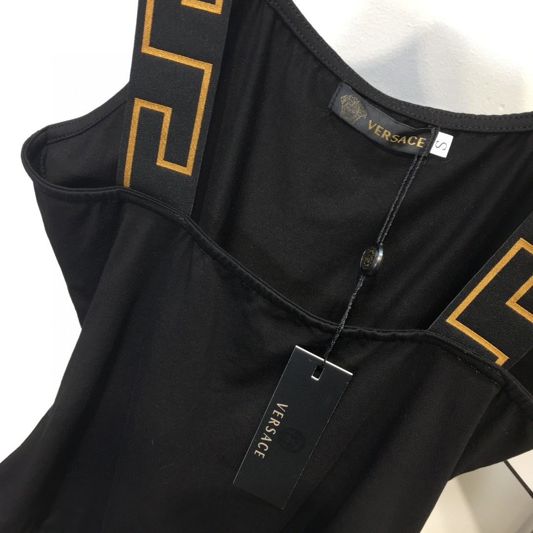 New Versace women's monogram swimsuit SML XL-Big cat