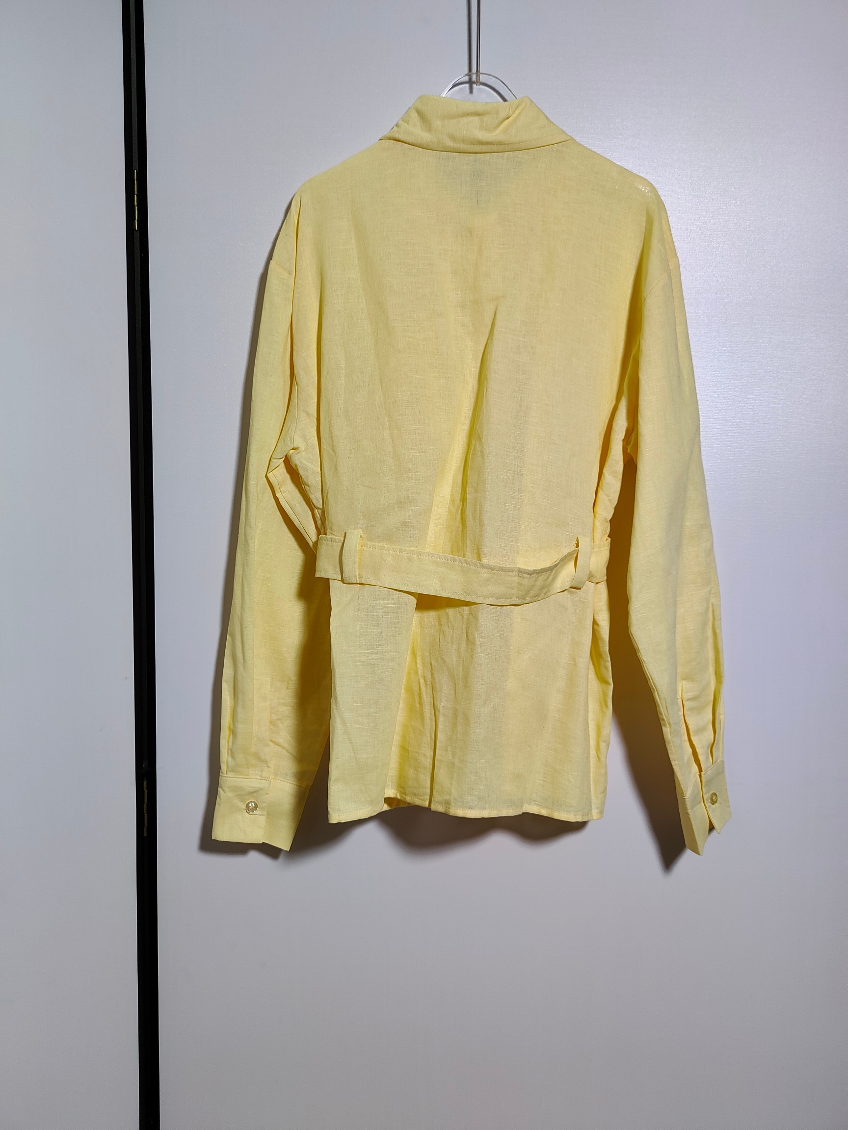 High-End Quality Women’s Clothing Sets with Embroidered Sleeves and Waist-Belt Shirt - 图片 7
