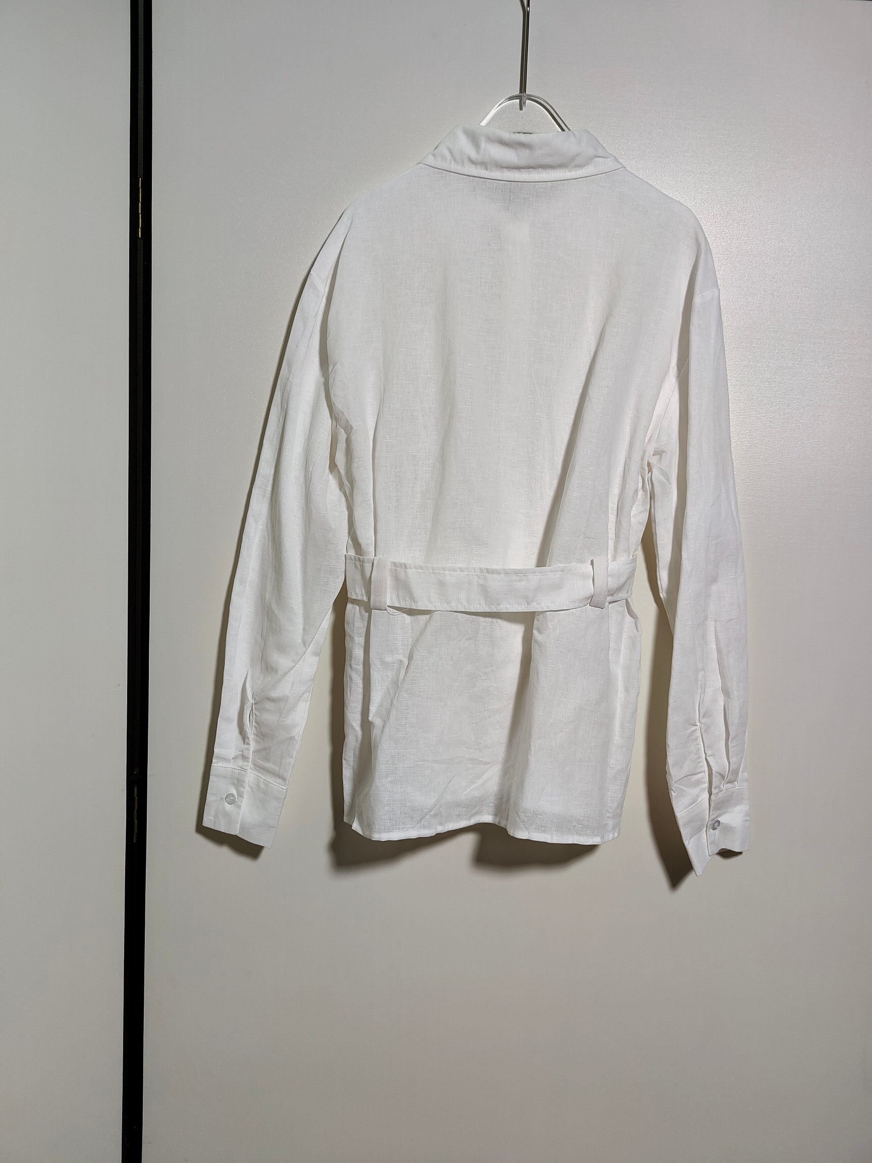 High-End Women’s Clothing Sets: LLOEW* Packaging, Embroidered Sleeves, Waist-Belt Shirt, Ass Dress. - 图片 7