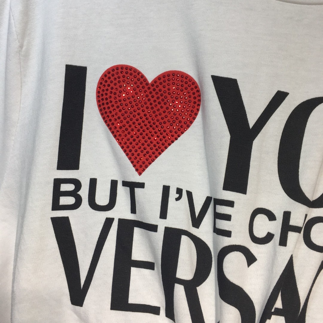 High Quality Women’s Clothes: Versace/Franch Cheap Series with Burned Emblem Embroidered Recreational T-Shirts - 图片 5