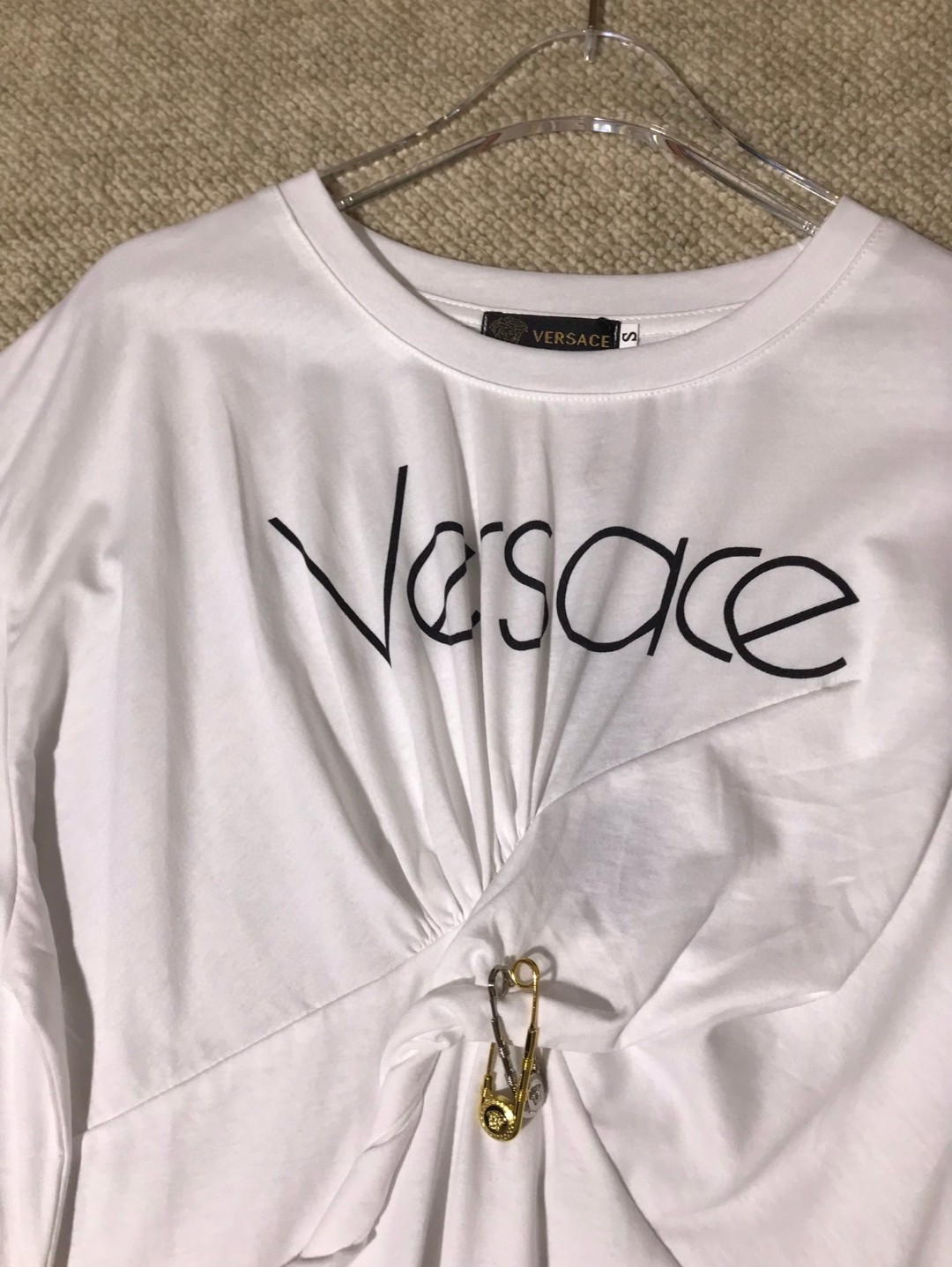 High Quality Women’s Clothes with Versace/Franch Chest, New Liner for T-Shirt SMLXL - 图片 5