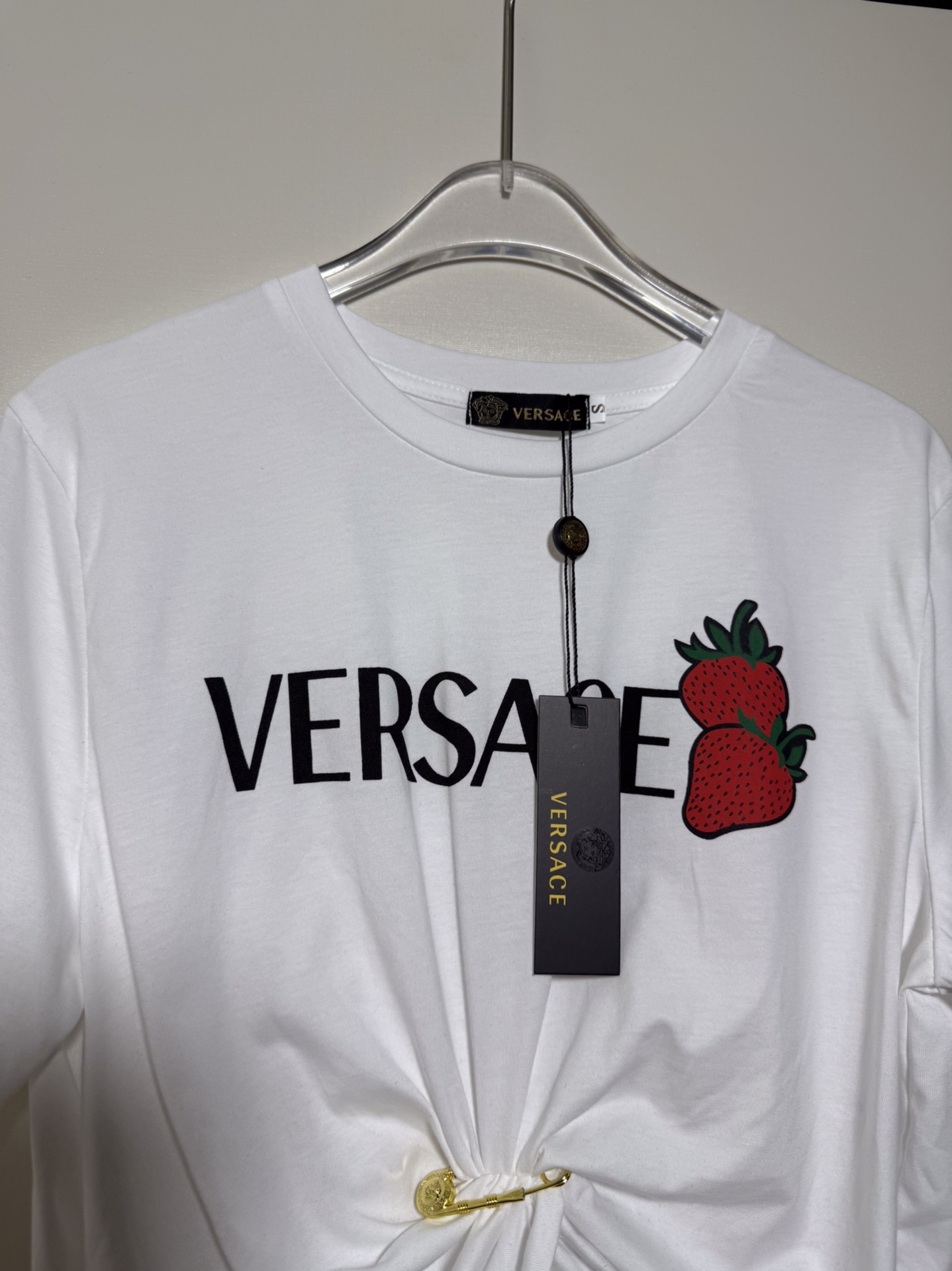High-Quality Women’s Clothes: Versace/Van Styrofoyol Series with Unique Zipper Details - 图片 9