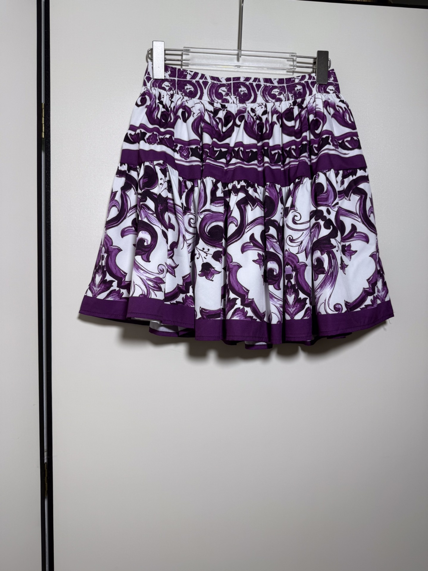 High-End Quality Women’s Clothing Set: D&G/Dolce & Gabbana Purple Package in Various Sizes - 图片 6