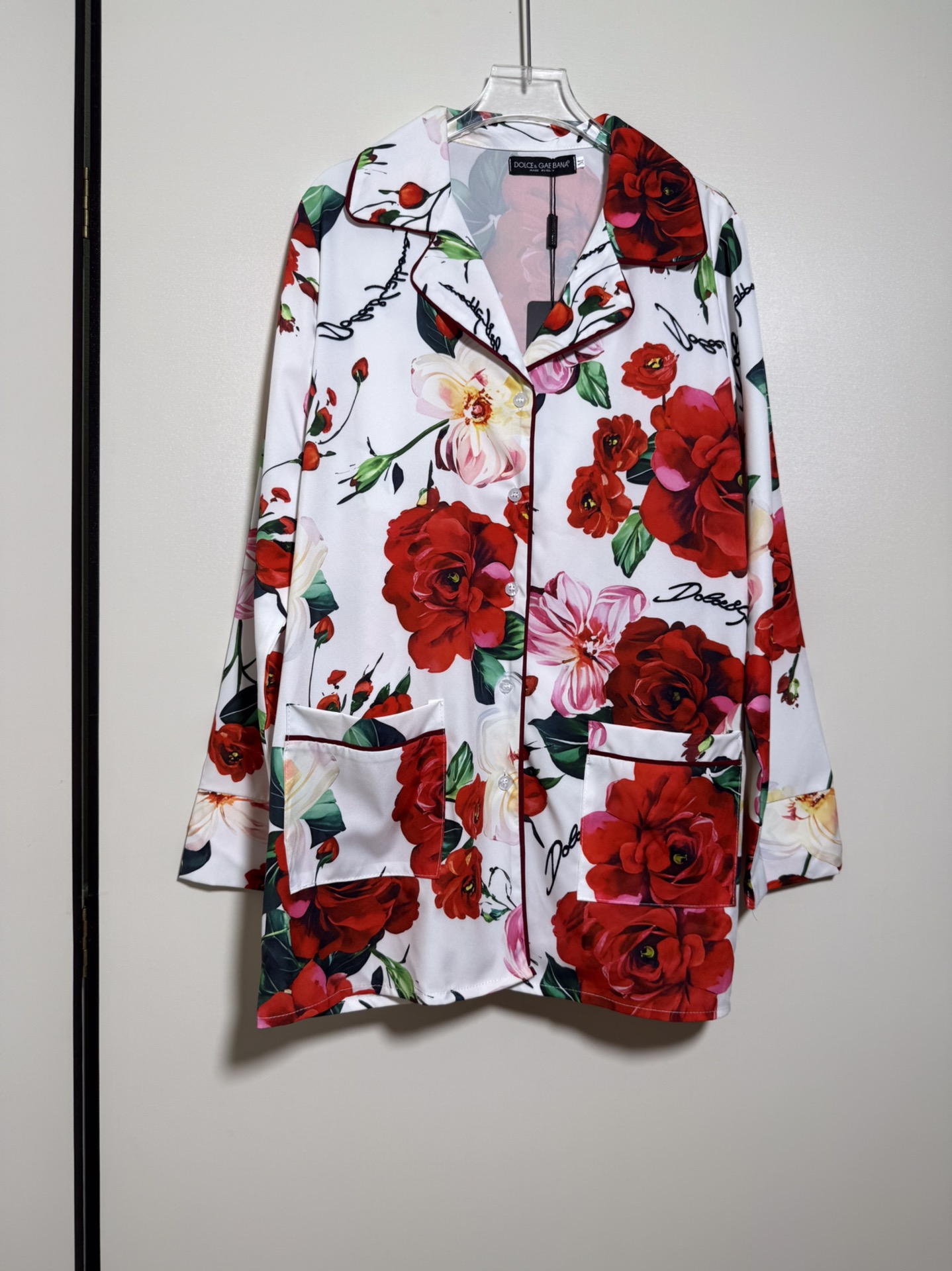 High-End Women’s Clothes Sets: Dolce & Gabbana Dugarbana Pyjamas with Rose Print - 图片 9