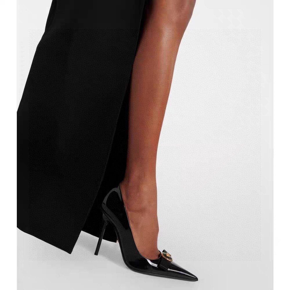 p495 High Quality Women’s Clothes Packed with Versace/Franch. The asymmetrical cruising dress, the smlx, the smlxl - 图片 7