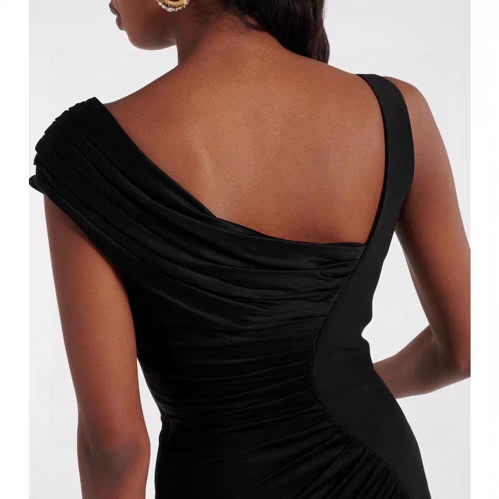 p495 High Quality Women’s Clothes Packed with Versace/Franch. The asymmetrical cruising dress, the smlx, the smlxl - 图片 8