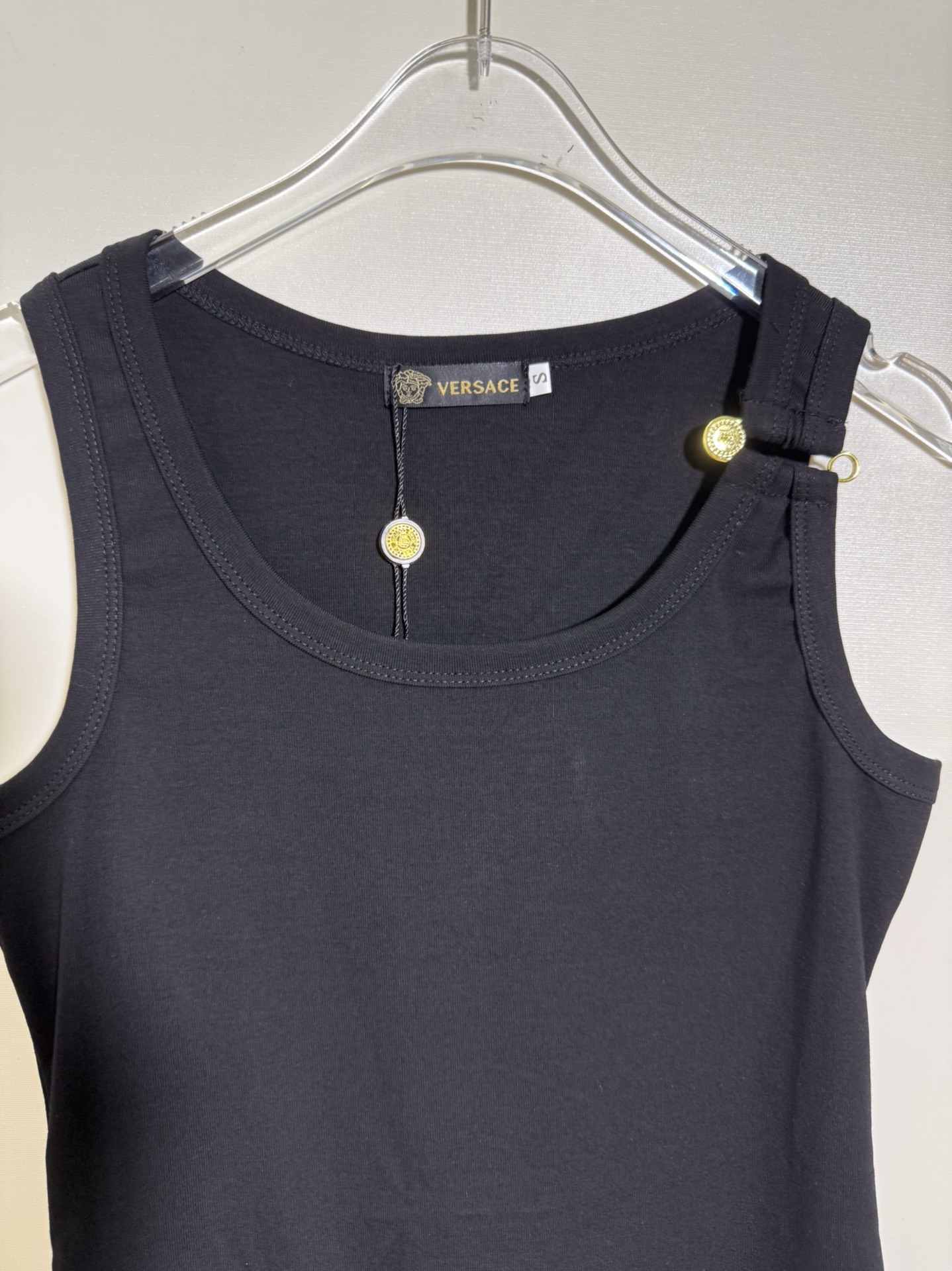 High-End Women’s Clothing: Versace/Phanschet Vest Belts with Metal Ink Details - 图片 6