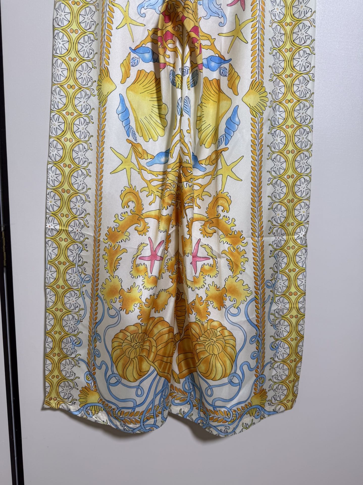 High Quality Women’s Clothes: Versace/Franch Chest, Yellow Seashells, Sea Stars, Loose-legged Pants - 图片 9