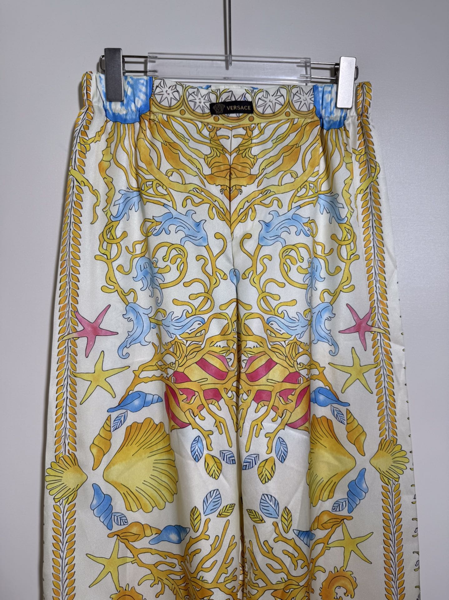 High Quality Women’s Clothes: Versace/Franch Chest, Yellow Seashells, Sea Stars, Loose-legged Pants - 图片 3