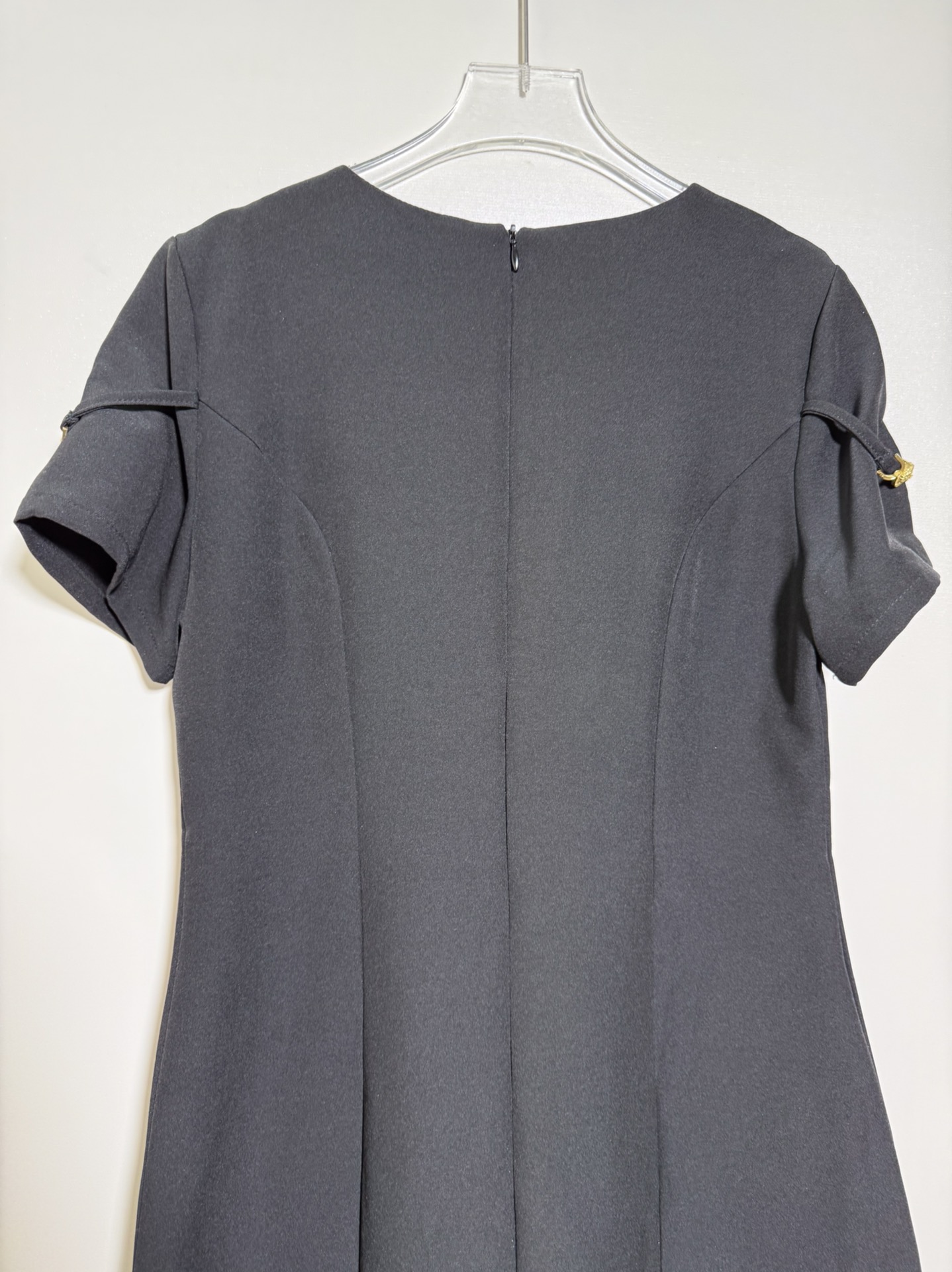 P492 HIGH QUALITY WOMEN’S CLOTHES WITH PACKING VERSACE/FRANCH CHEAP CLASSIC METAL IMPRESSION SAFETY POINTER CLOTHES. SMLXL - 图片 8