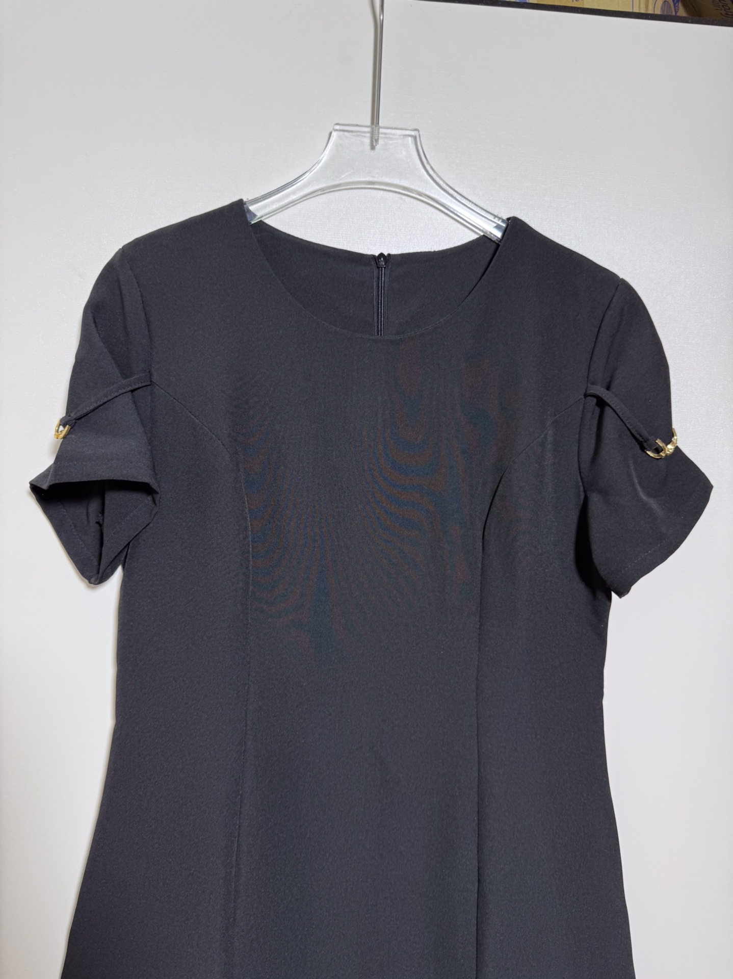 P492 HIGH QUALITY WOMEN’S CLOTHES WITH PACKING VERSACE/FRANCH CHEAP CLASSIC METAL IMPRESSION SAFETY POINTER CLOTHES. SMLXL - 图片 3