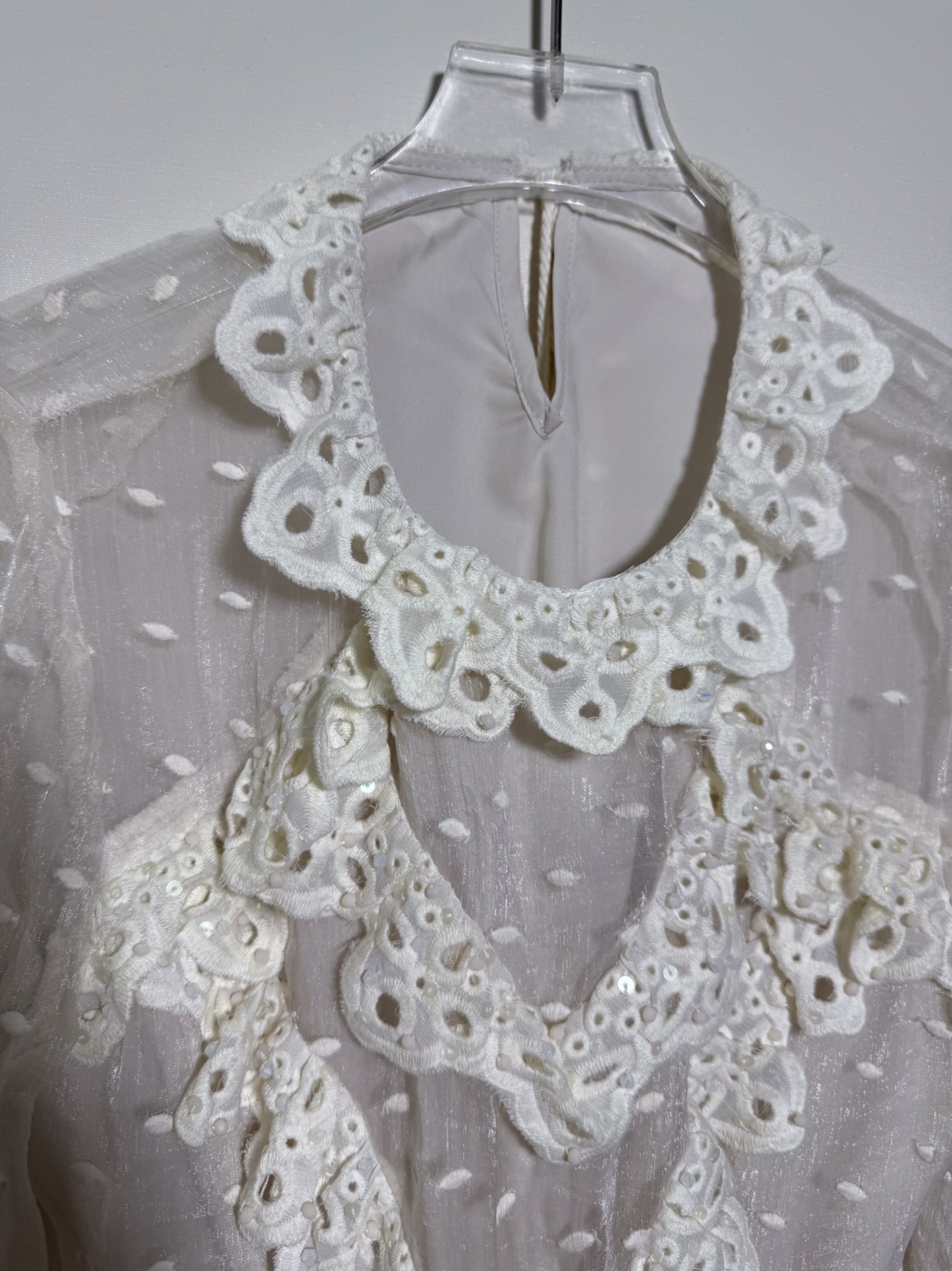 High-end Women’s Cloaks: Quality, Heavy Work, Crushed by Lacey Juice, Collapse. - 图片 5