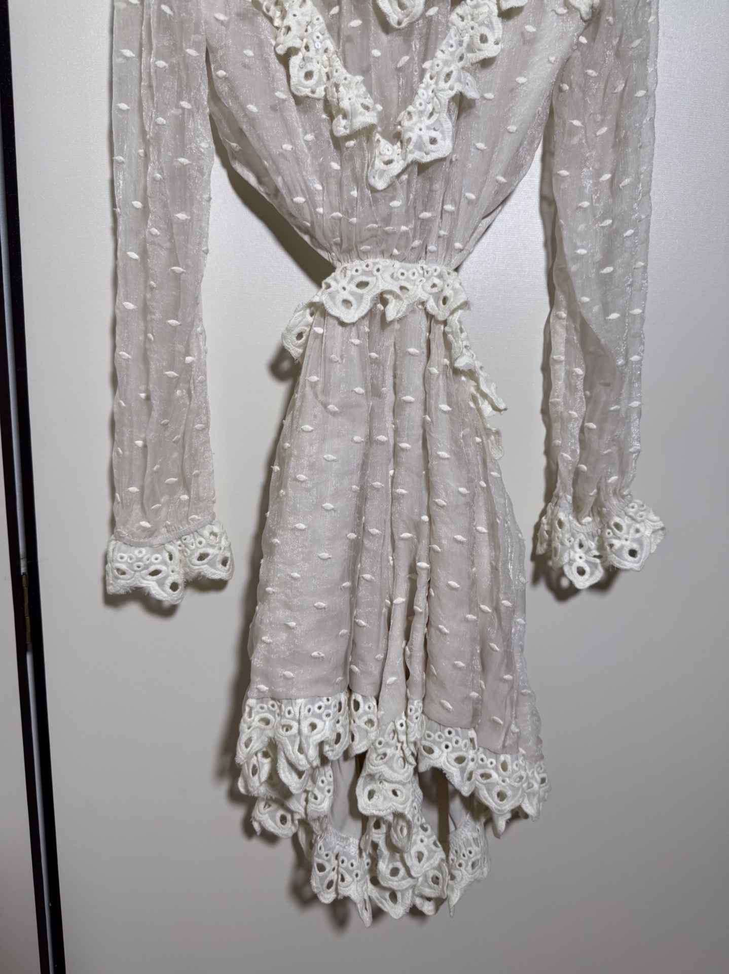 High-end Women’s Cloaks: Quality, Heavy Work, Crushed by Lacey Juice, Collapse. - 图片 4