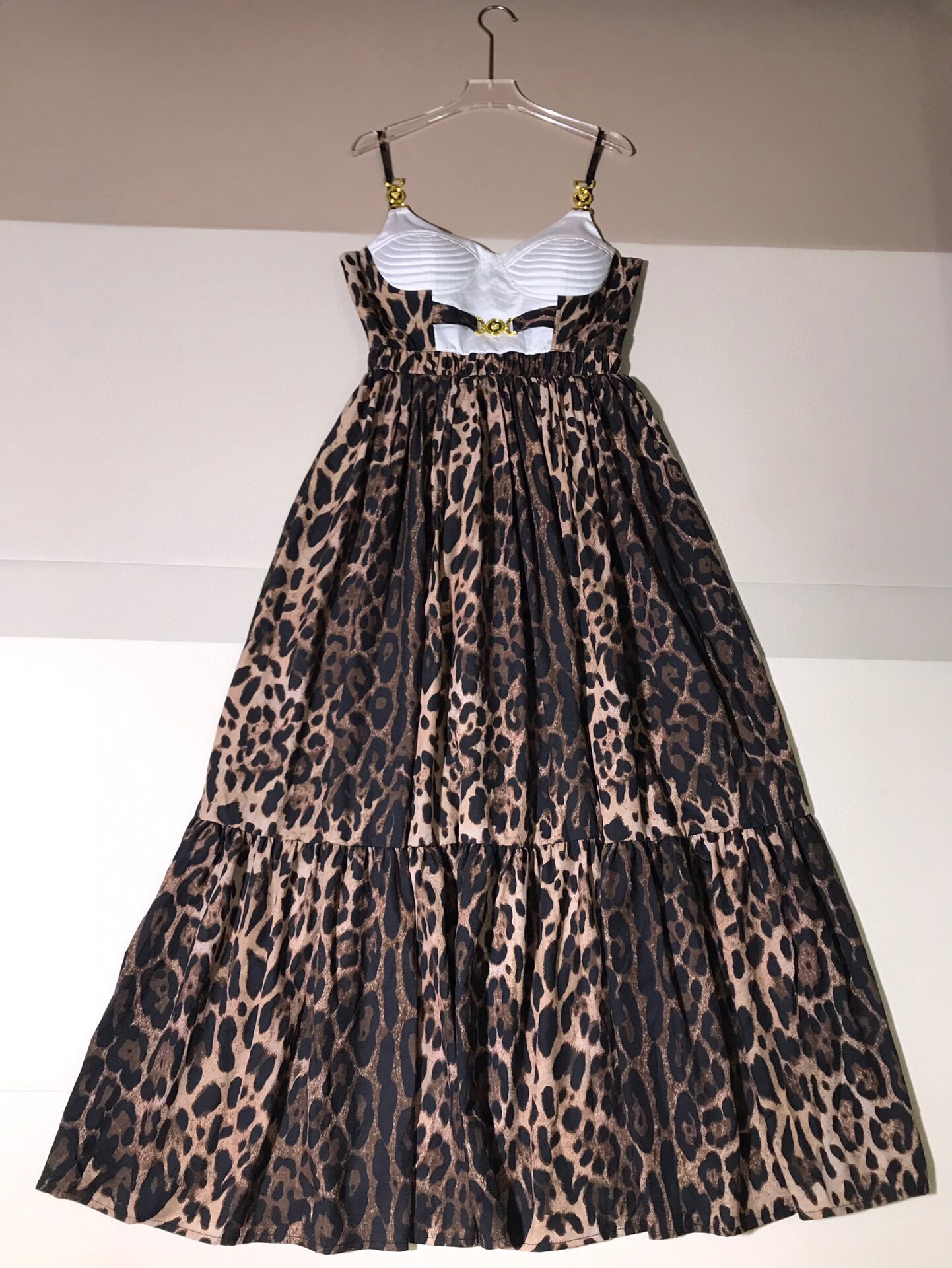 High Quality Women’s Clothes: Versace/Vanthructol Leopard Grafts, Corset & Long Skirt