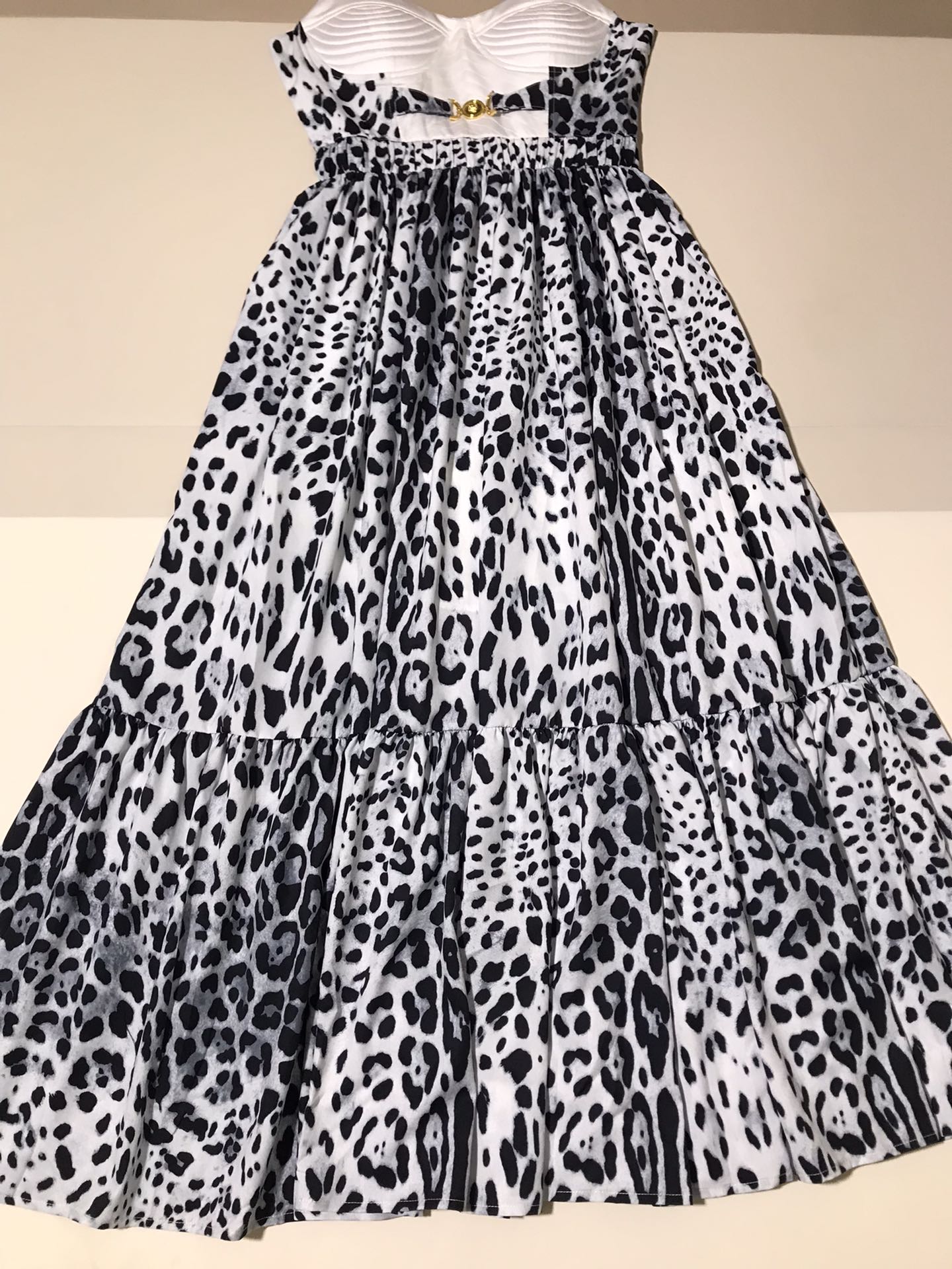 High-Quality Women’s Clothes: Versace/Vanthructol Series with Classic Leopard Grafts, Corset, Long Skirt - 图片 4