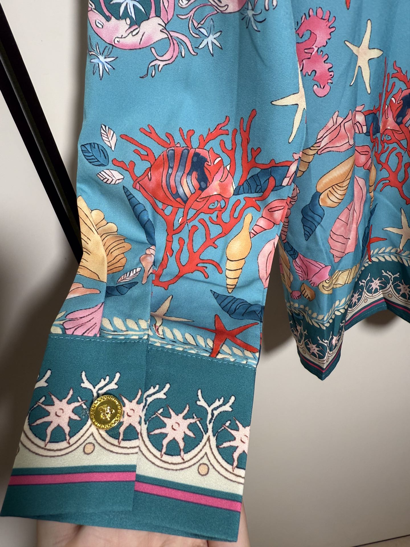 “High-Quality Women’s Suit with Versace/Franchger Seashell Design in Sizes SMLXL” - 图片 9