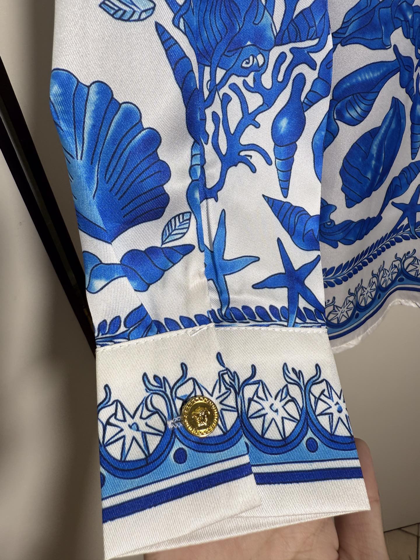 Luxury Women’s Clothes: Versace/Franch Chest, Blue Bottom Star, Barlock Seashell, Seastars – Sizes SMLXL - 图片 6