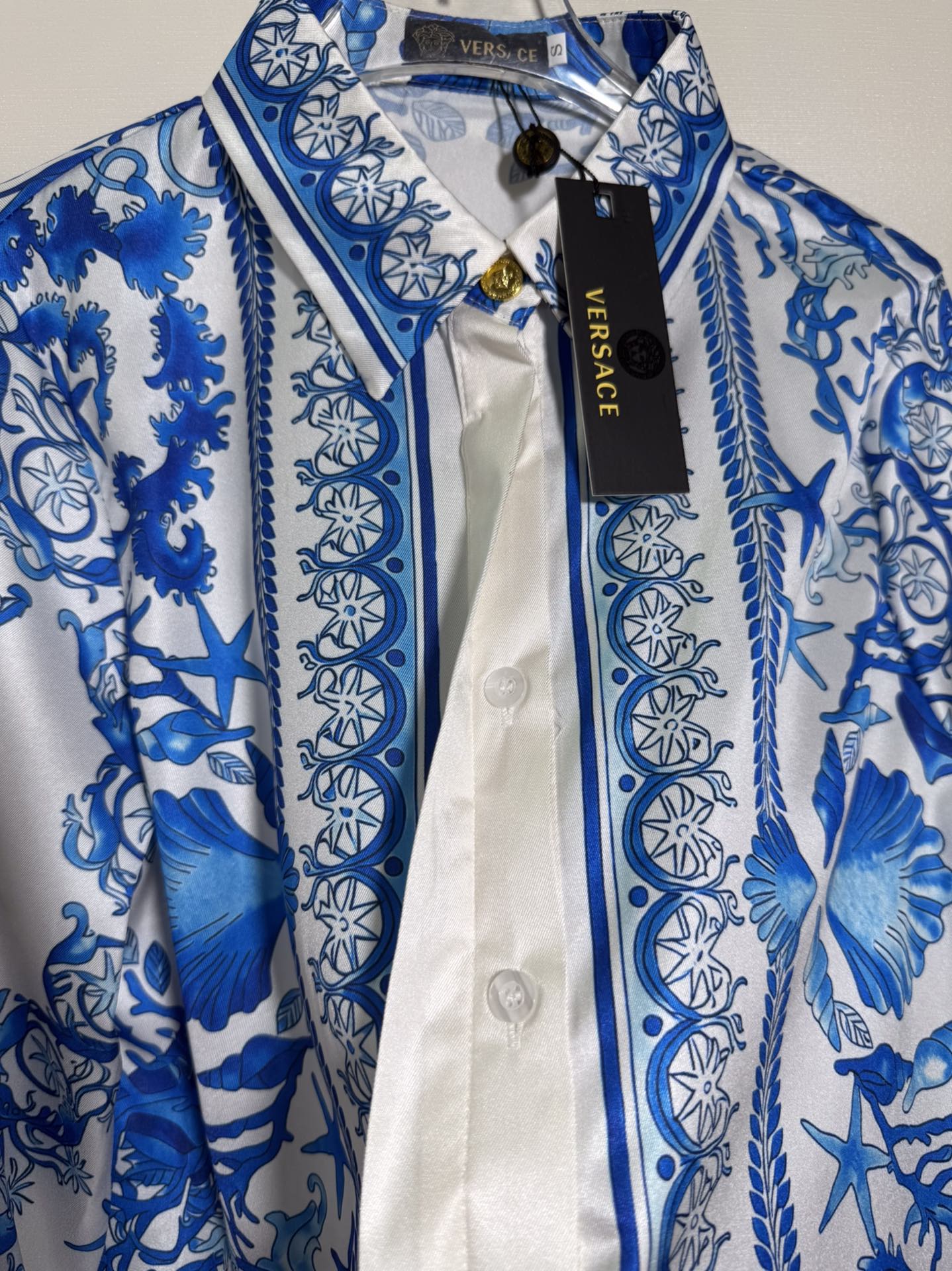 Luxury Women’s Clothes: Versace/Franch Chest, Blue Bottom Star, Barlock Seashell, Seastars – Sizes SMLXL - 图片 8