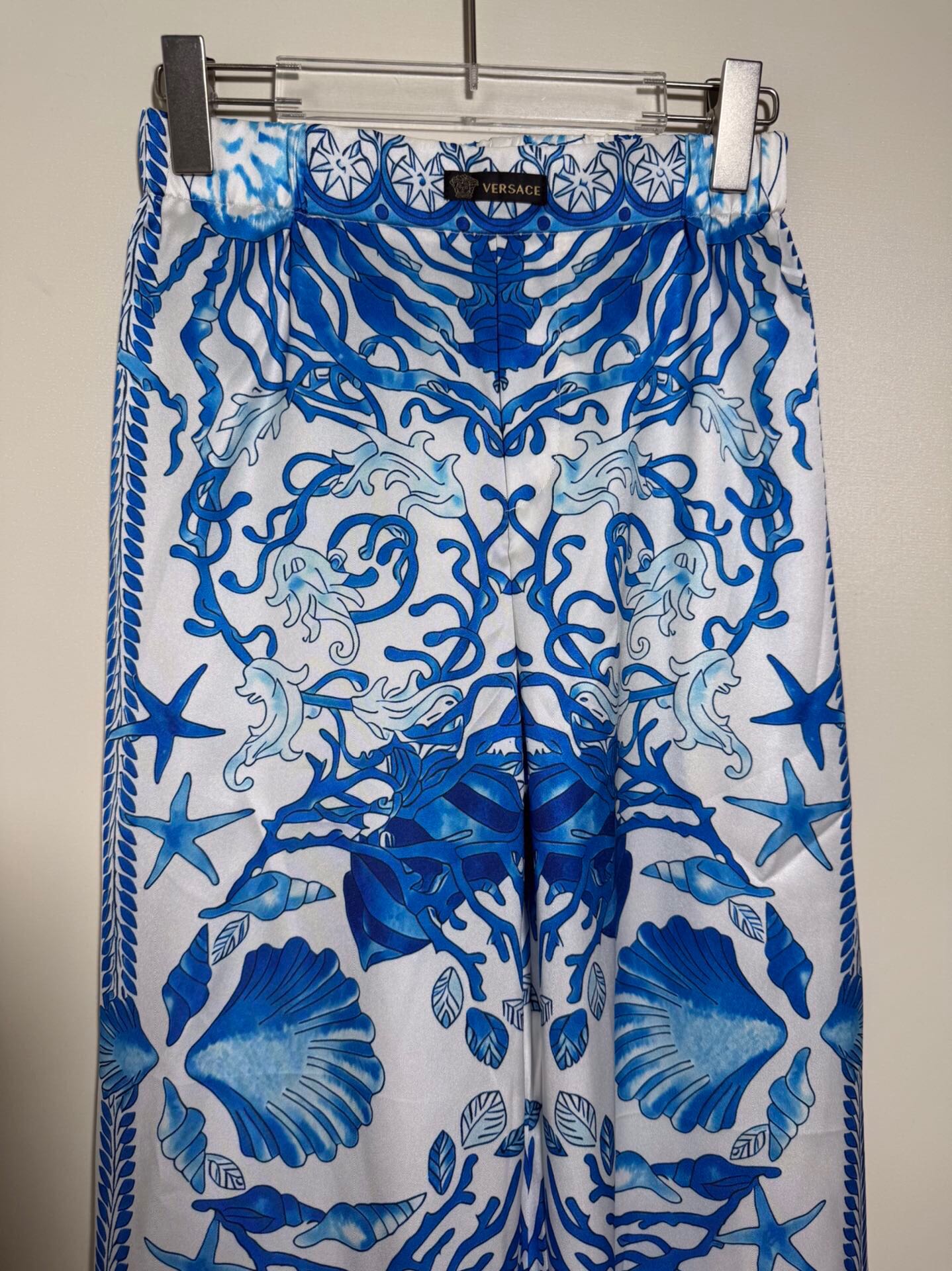 “Versace/Franch Chest Women’s Barlock Seashells Bottom Star Conch Seastars Twirl Broad Legs SMLXL” - 图片 3