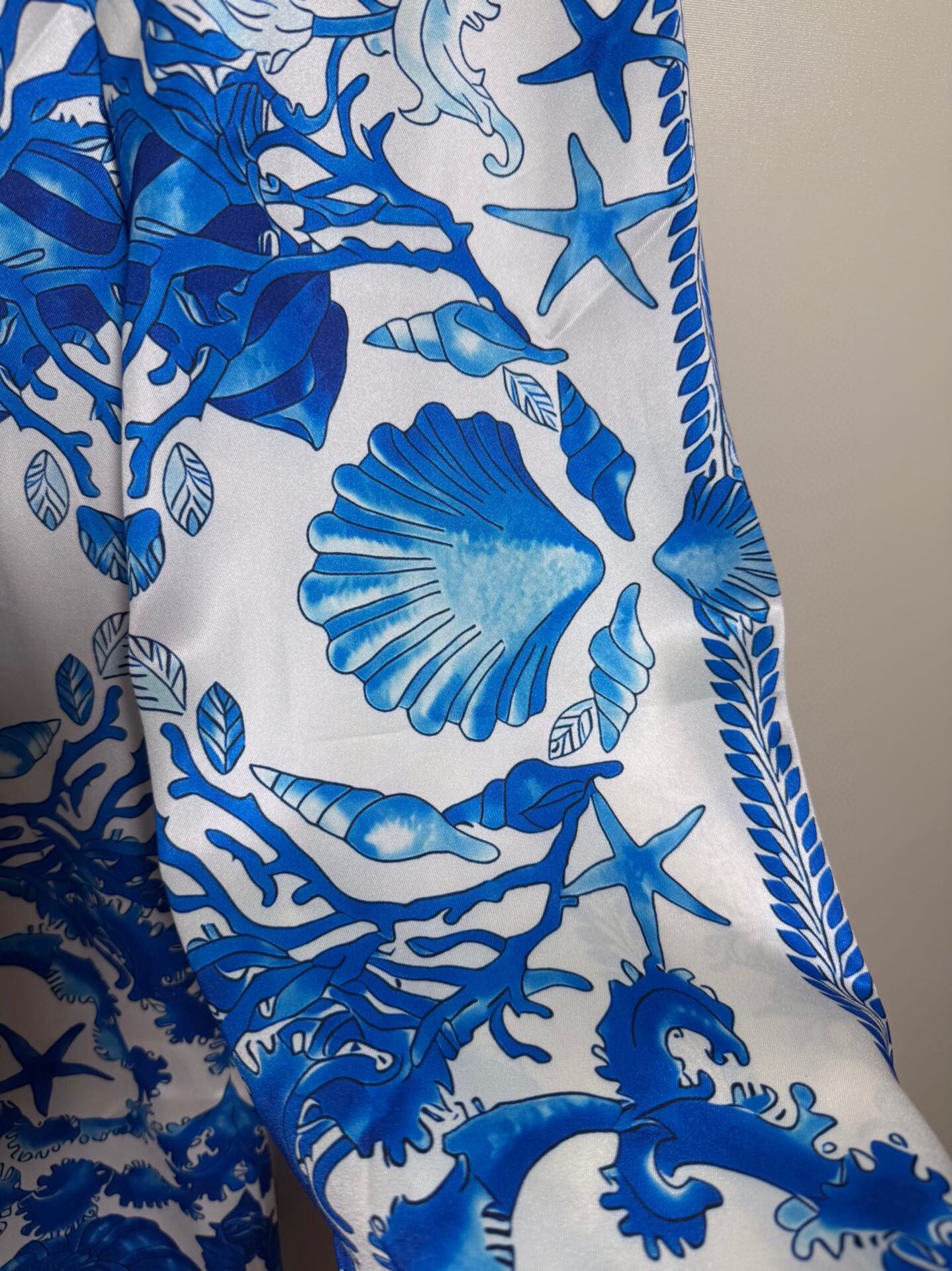 “Versace/Franch Chest Women’s Barlock Seashells Bottom Star Conch Seastars Twirl Broad Legs SMLXL” - 图片 9