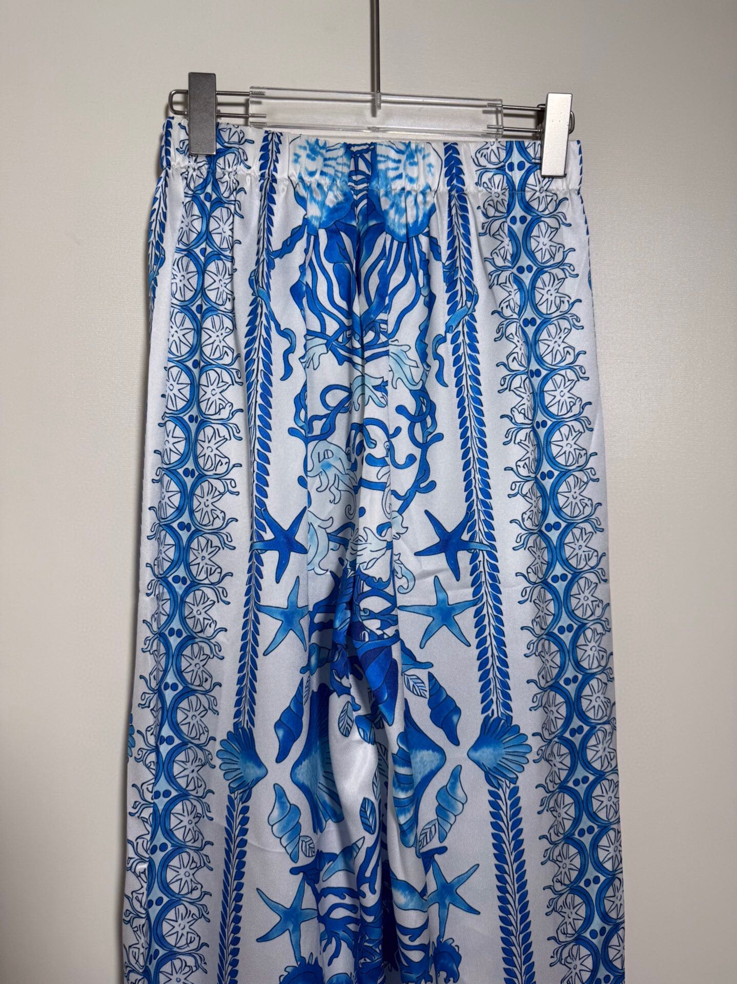 “Versace/Franch Chest Women’s Barlock Seashells Bottom Star Conch Seastars Twirl Broad Legs SMLXL” - 图片 7