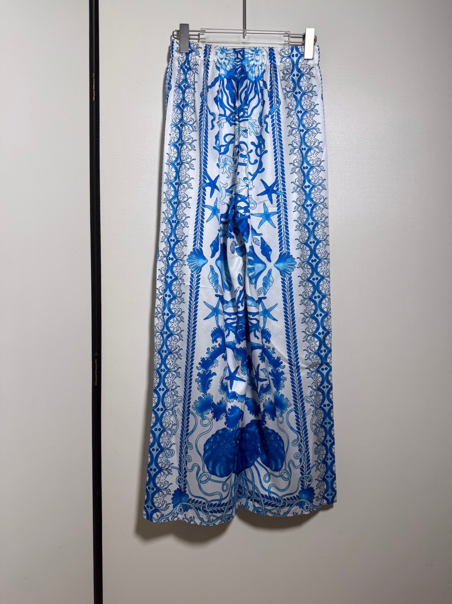 “Versace/Franch Chest Women’s Barlock Seashells Bottom Star Conch Seastars Twirl Broad Legs SMLXL” - 图片 2