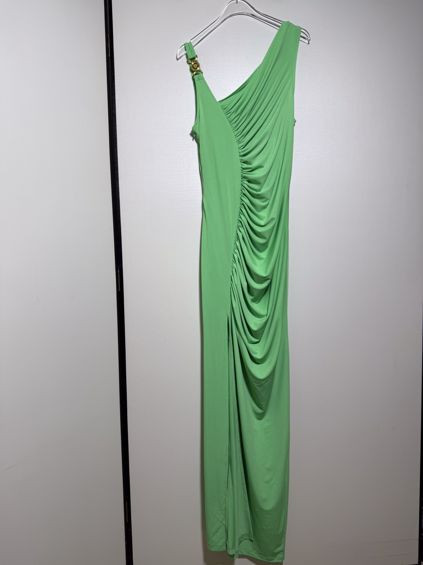NO:832061,VERSACE/Versace women's popular series!  !  Draped asymmetrical draped gown dress large stretch mesh slim fit slim waist long dress SMLXL,,versace,versace,skirts,19860909VERSACE/范思哲 女士 爆款系列！！垂褶不对称垂坠礼服连衣裙大弹力网纱修身显瘦收腰长款连衣裙SMLXL,,versace,versace,skirts,,Women's clothing