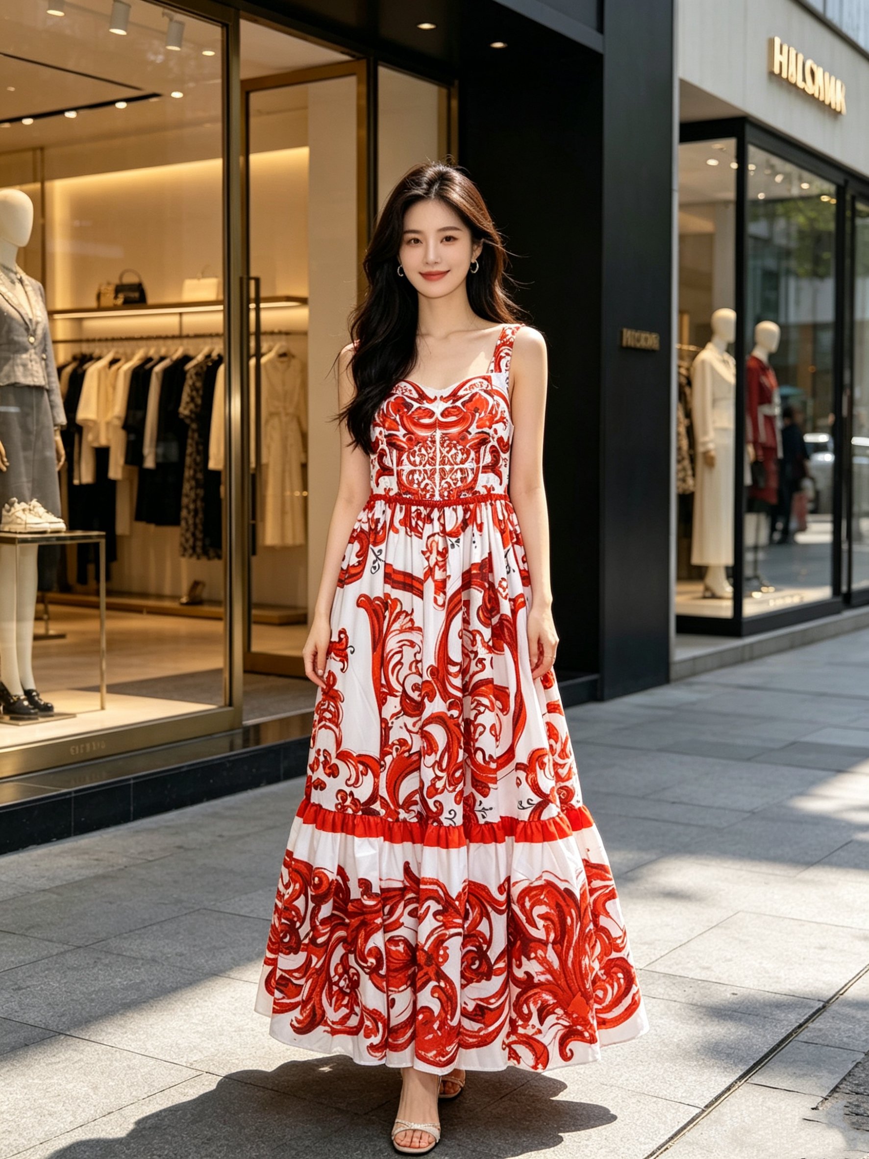 NO:911296,DOL*E&GABBA*A/Duga* palace style retro red blue and white porcelain printed tube top pure cotton long sexy fairy suspender red flower porcelain tin glaze painted pottery dress.SMLXL,,Dolce&Gabbana,skirts,19860909DOL*E&GABBA*A/杜嘉*宫廷风复古红色青花瓷印花抹胸纯棉长款性感仙女吊带红花瓷锡釉彩陶连衣裙.SMLXL,,Dolce&Gabbana,skirts,,Women's clothing