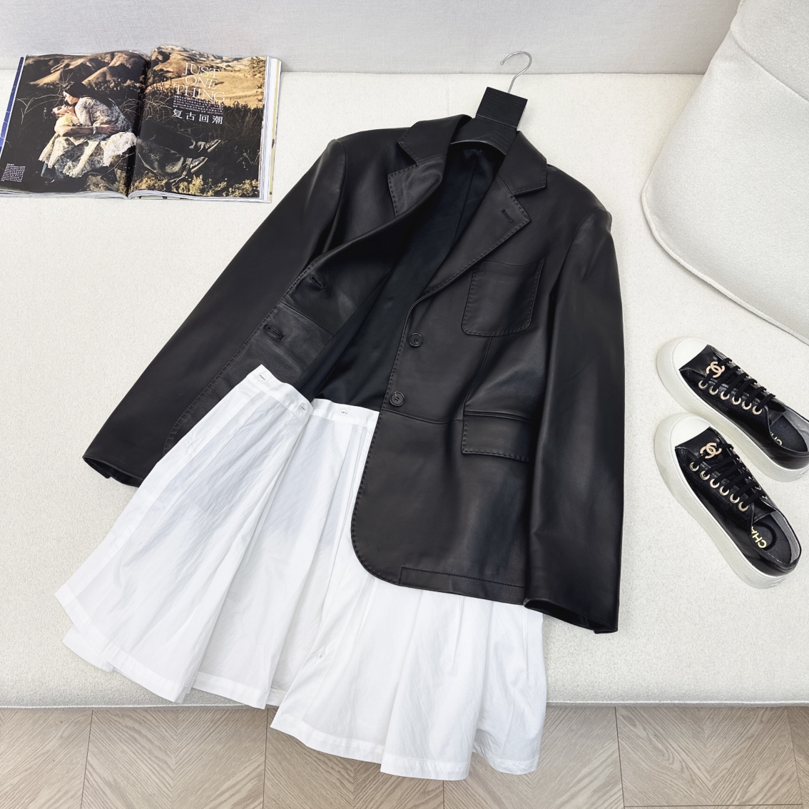 “Newest Fall/Winter Sheep-Skin Suit Coat with Multi-Dressing Design” - 图片 7