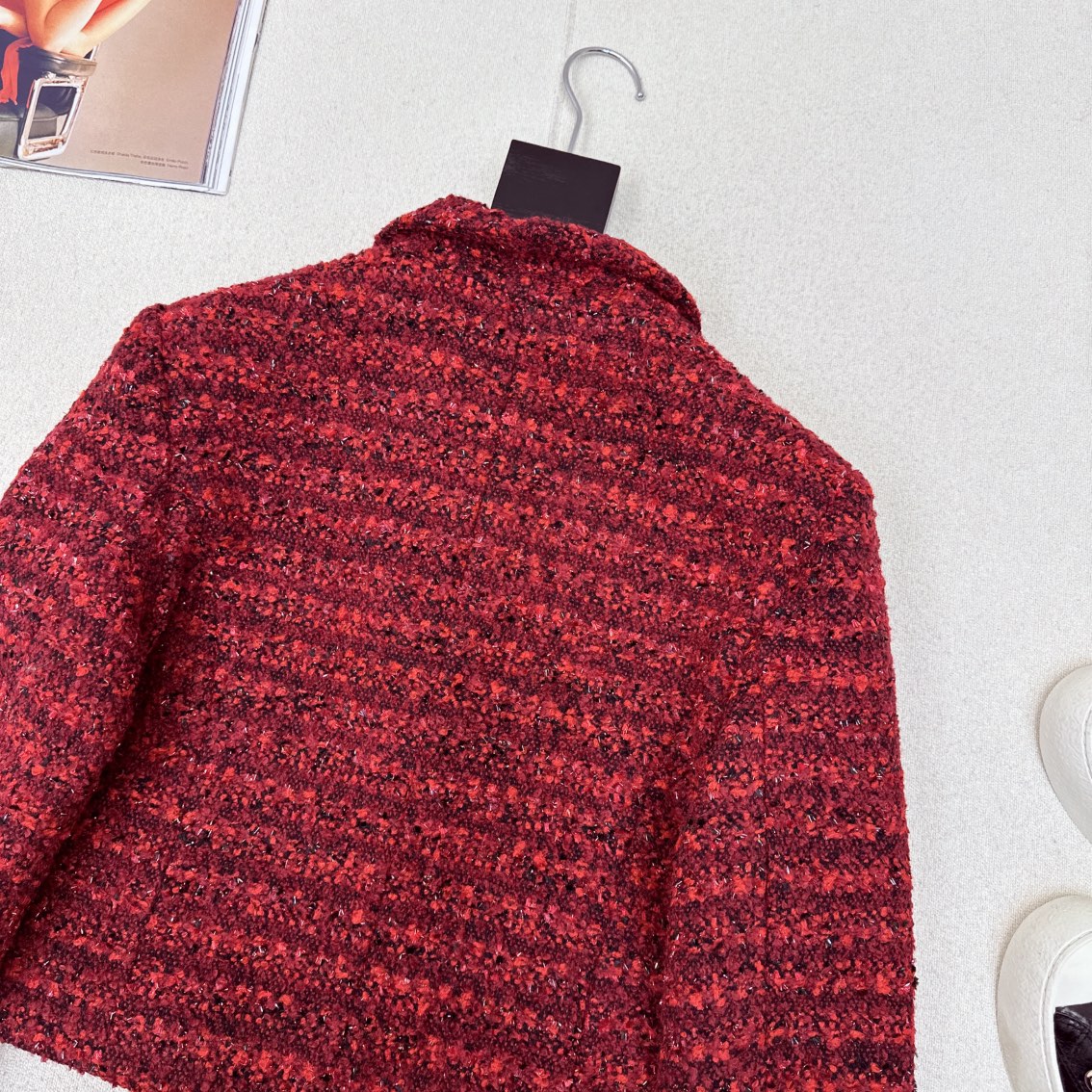 特价🉐️ ❗️现货齐码❗️不退不换❗️独家款～ C家 25Ss————秋冬最新款圣诞新年氛围感拉满红色编