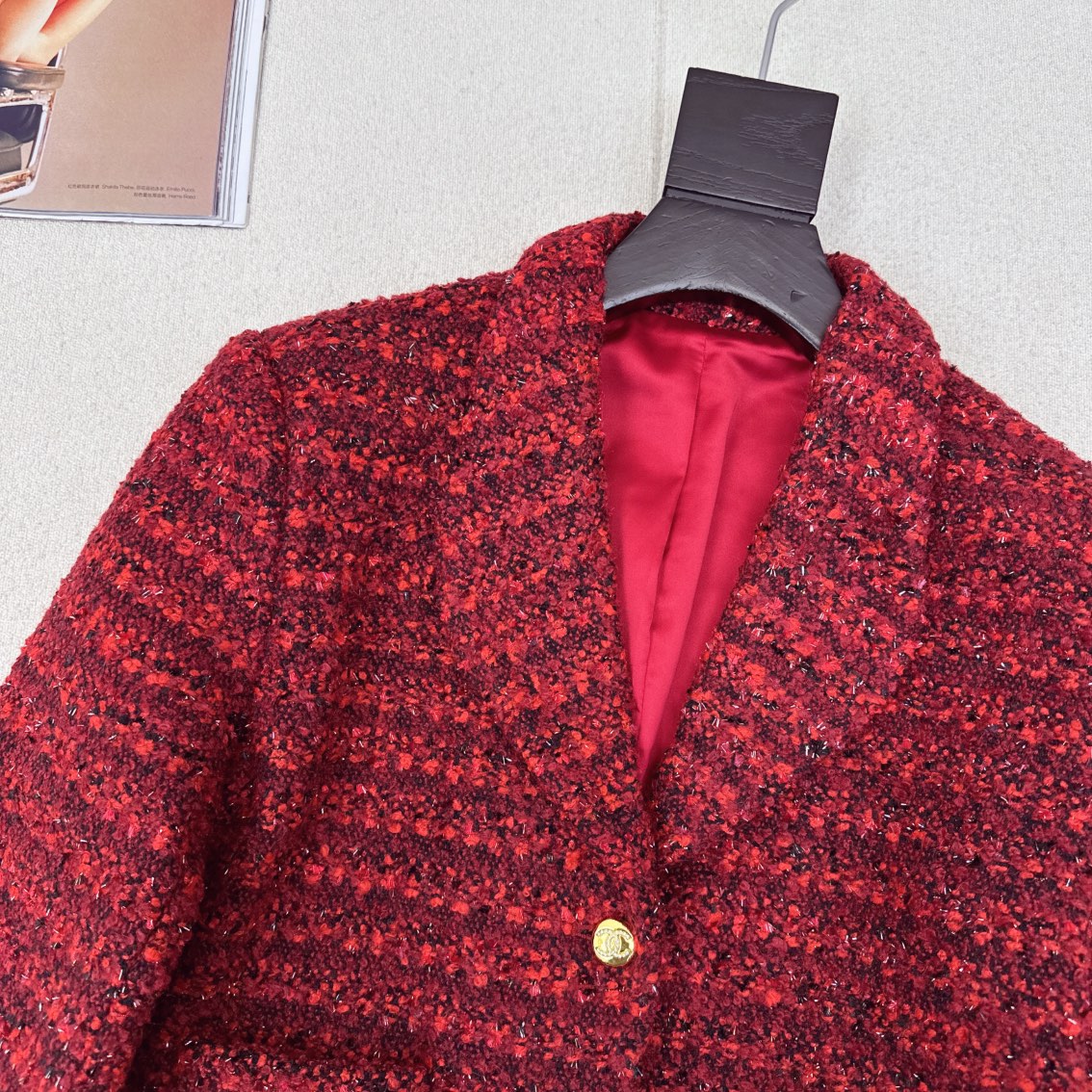 特价🉐️ ❗️现货齐码❗️不退不换❗️独家款～ C家 25Ss————秋冬最新款圣诞新年氛围感拉满红色编
