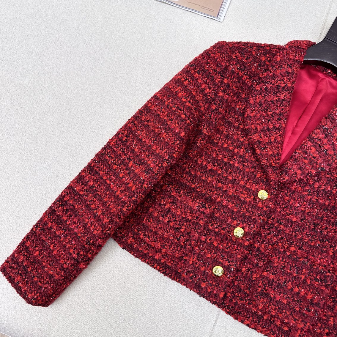 特价🉐️ ❗️现货齐码❗️不退不换❗️独家款～ C家 25Ss————秋冬最新款圣诞新年氛围感拉满红色编